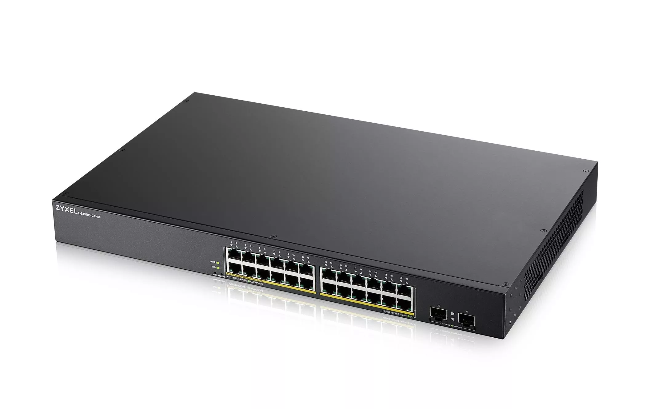 PoE+ Switch GS1900-24HP V2 26 Port