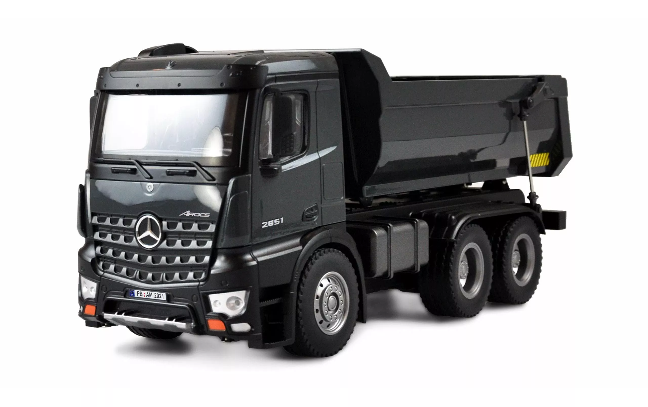 Camion-benne Mercedes-Benz Arocs Pro, Métal, RTR, 1:18