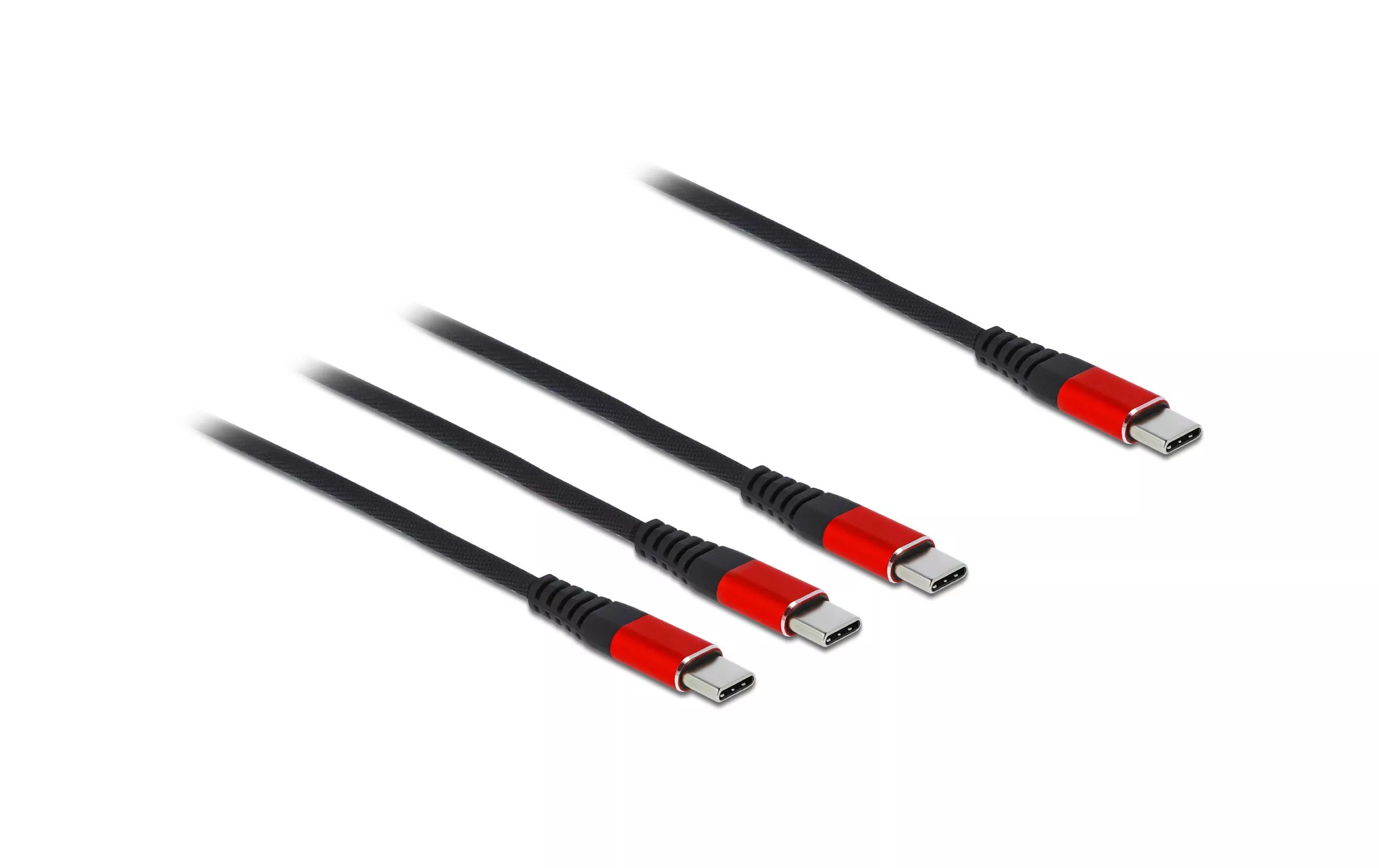 Câble chargeur USB USB C - 3x USB C 0.3 m