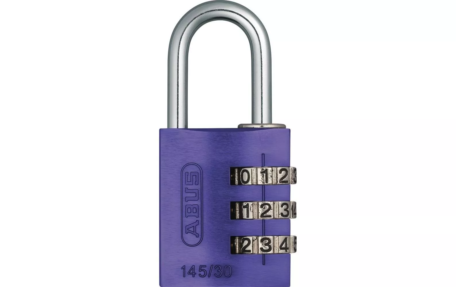 Serrure à combinaison 145/30 Lock-Tag Violet Aluminium