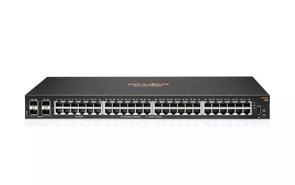 Switch di rete HPE Aruba CX 6100 48G 52 porte