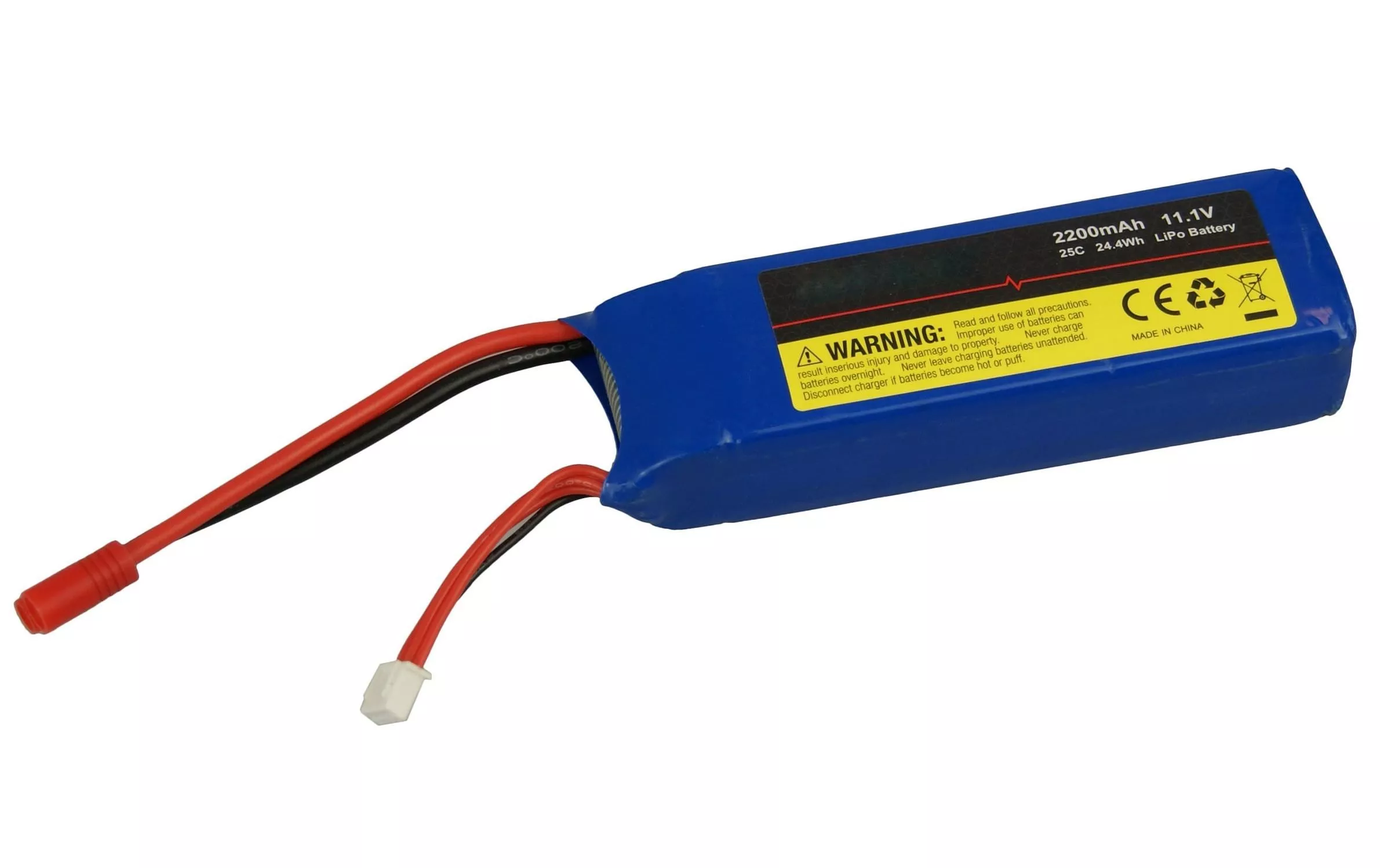 Batterie RC LiPo 2200 mAh 11.1 V 25C