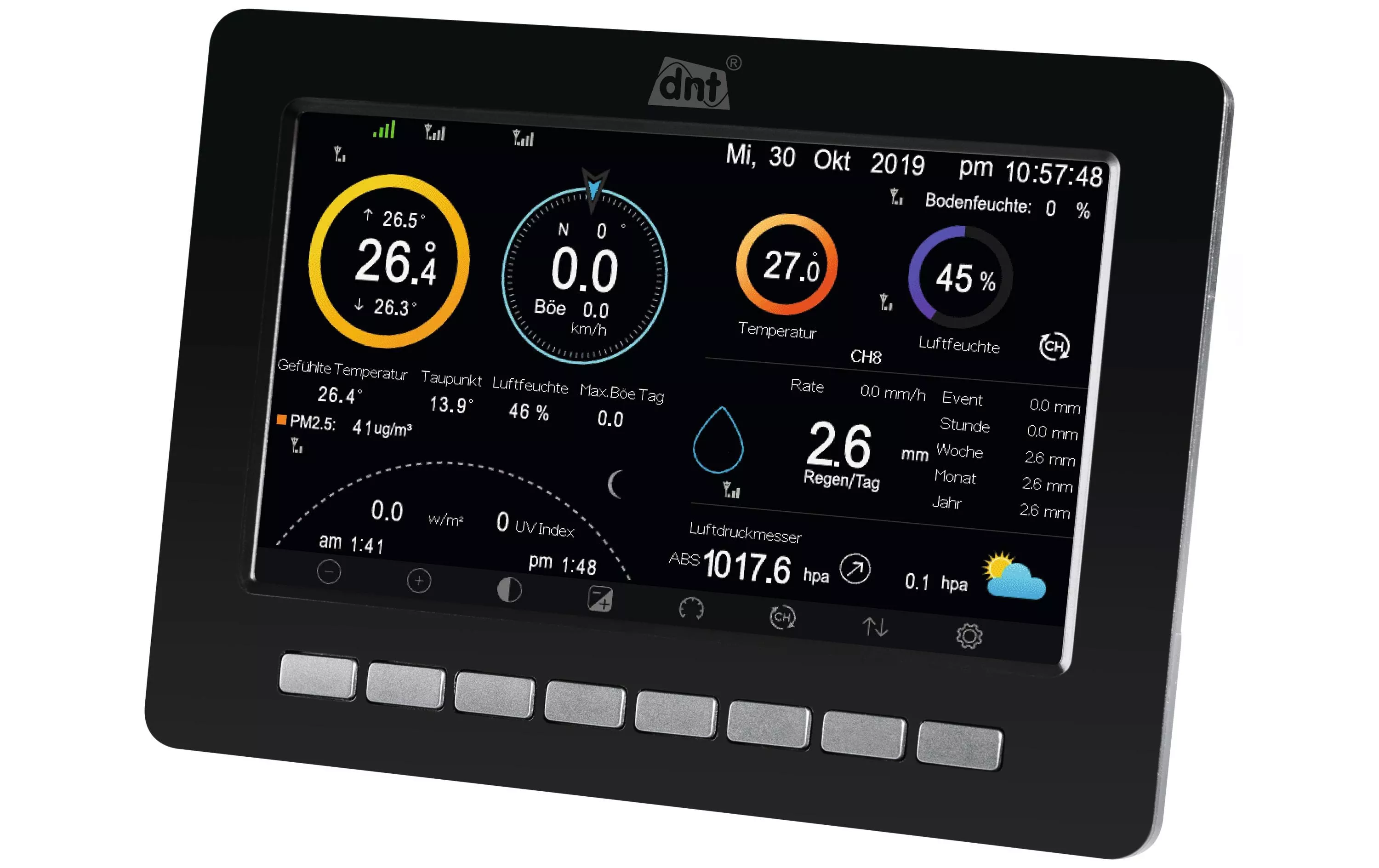 Stazione meteo dnt WeatherScreen PRO - Stazione meteo