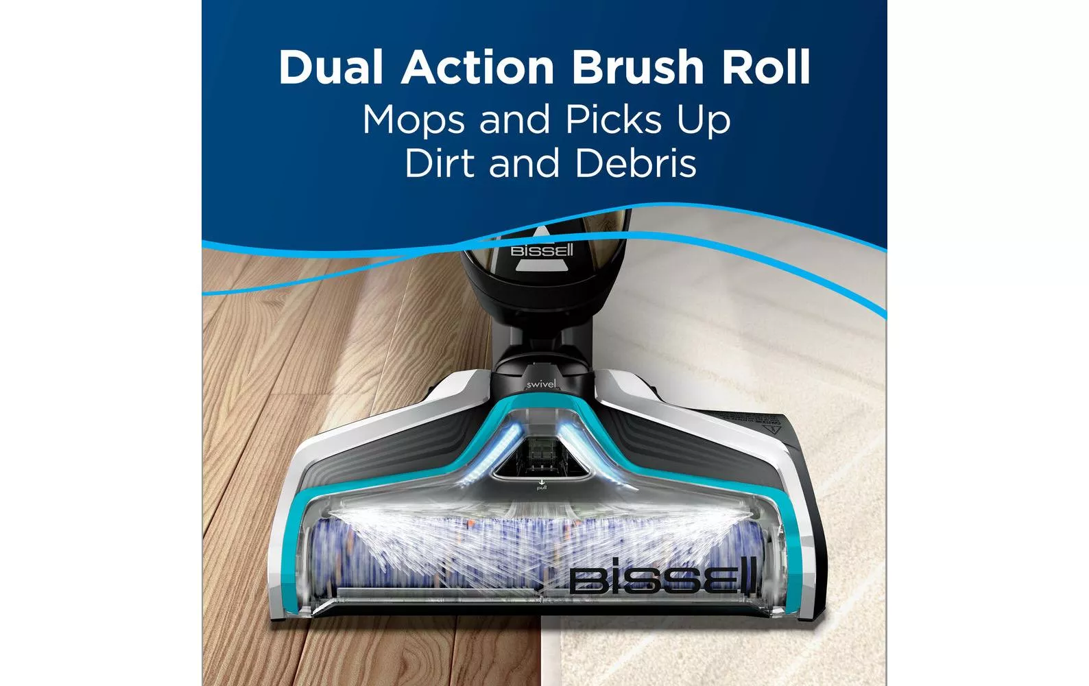 Rullo a spazzola BISSELL Multi-Surface per CrossWave - Spazzole  dell'aspirapolvere ⋅ ugello