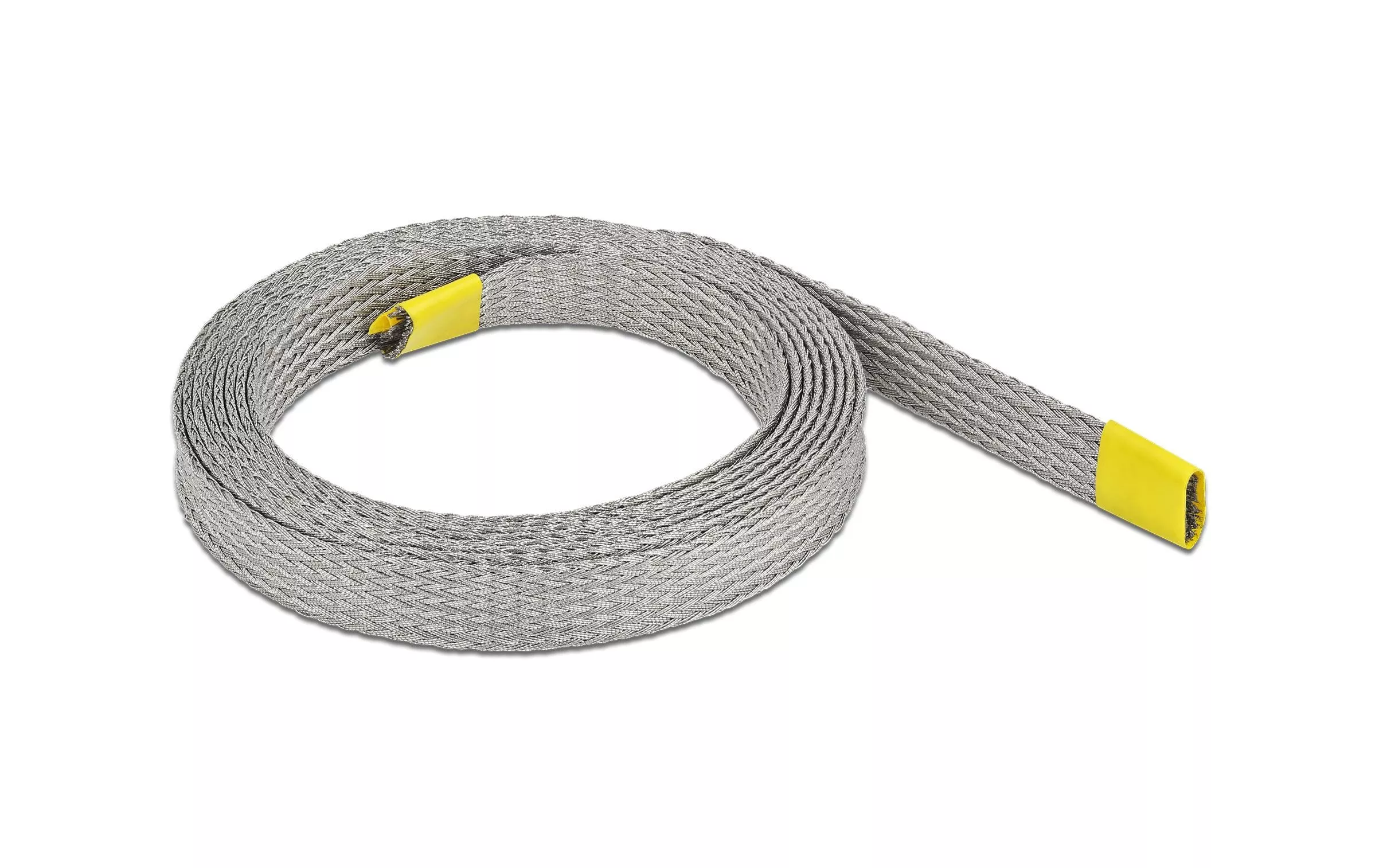 Gaine de câble pour écran EMC 2 m x 10 mm Gris