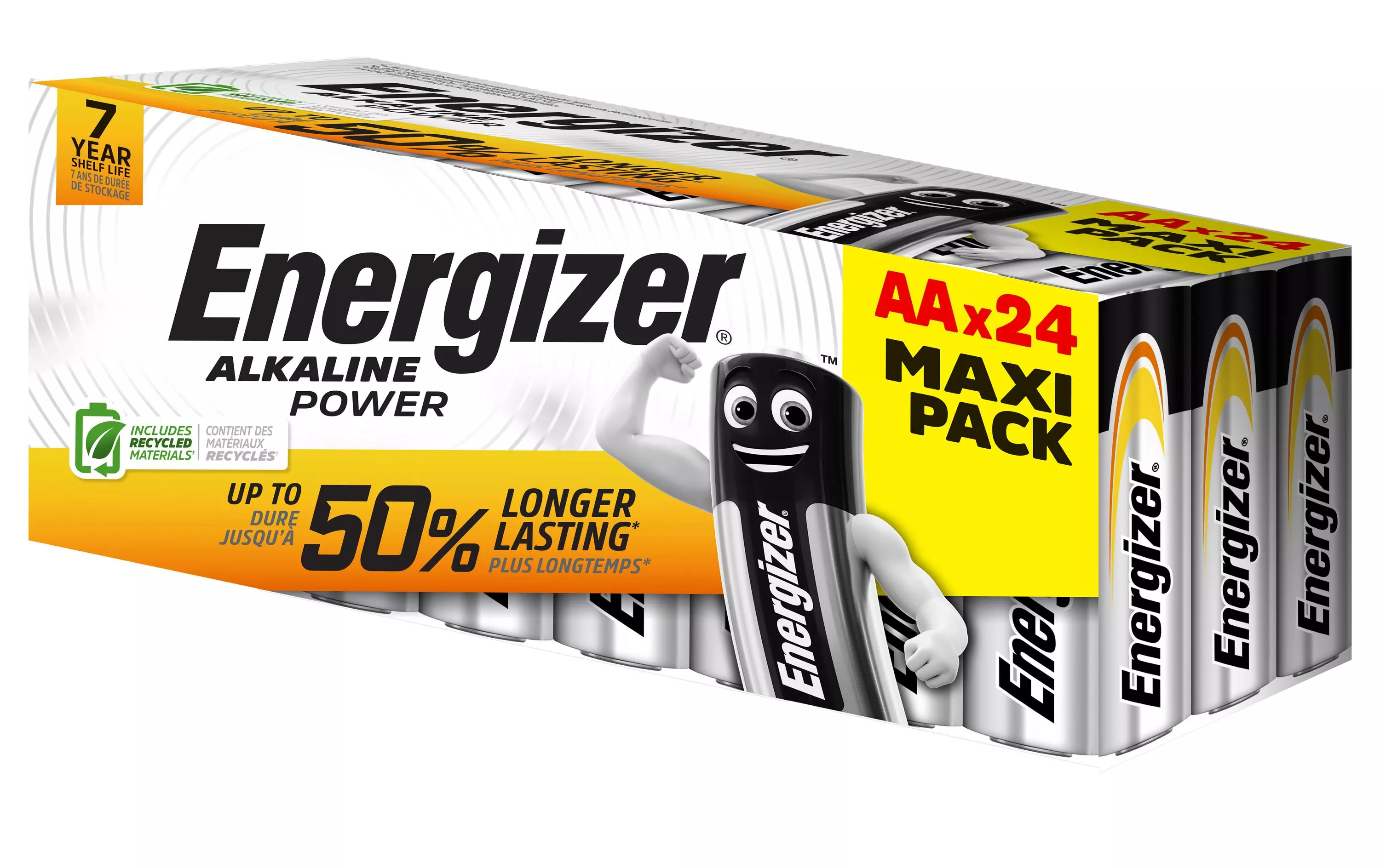 Pile AlkalinePower  AA 24 pièces