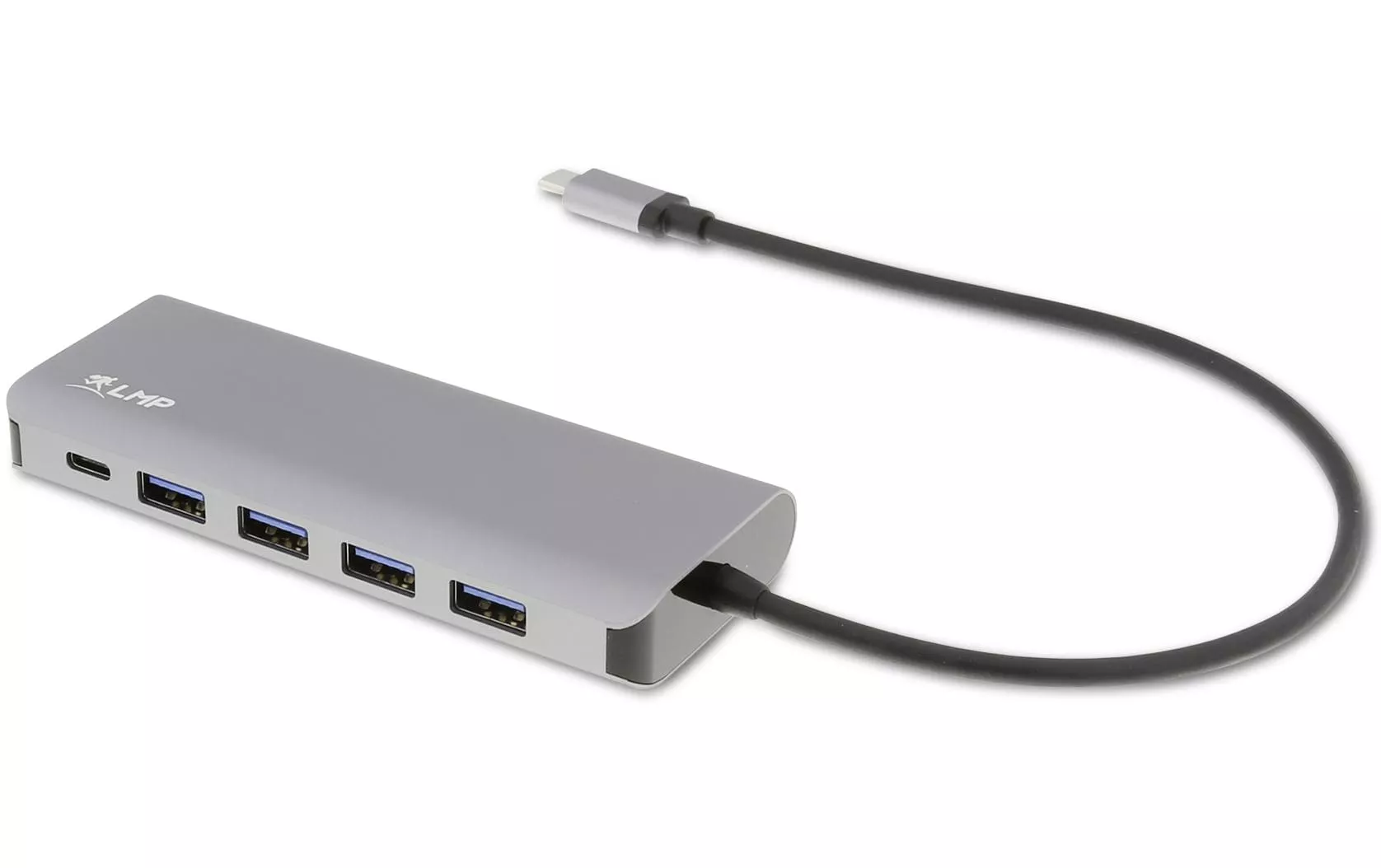 Hub USB USB Type-C \u2013 USB-A 3.0, USB -C Gris