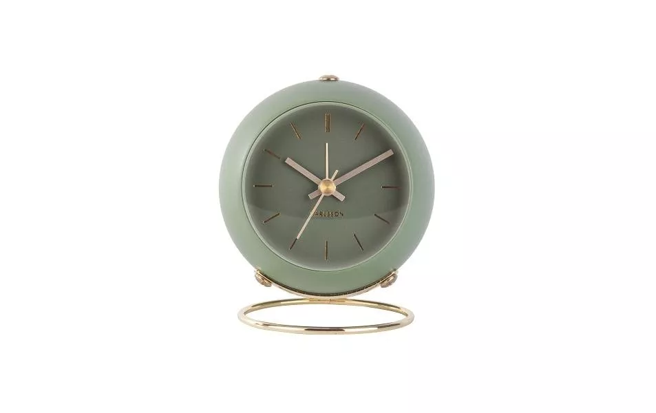 Classic Alarm Clock Globe Verde
