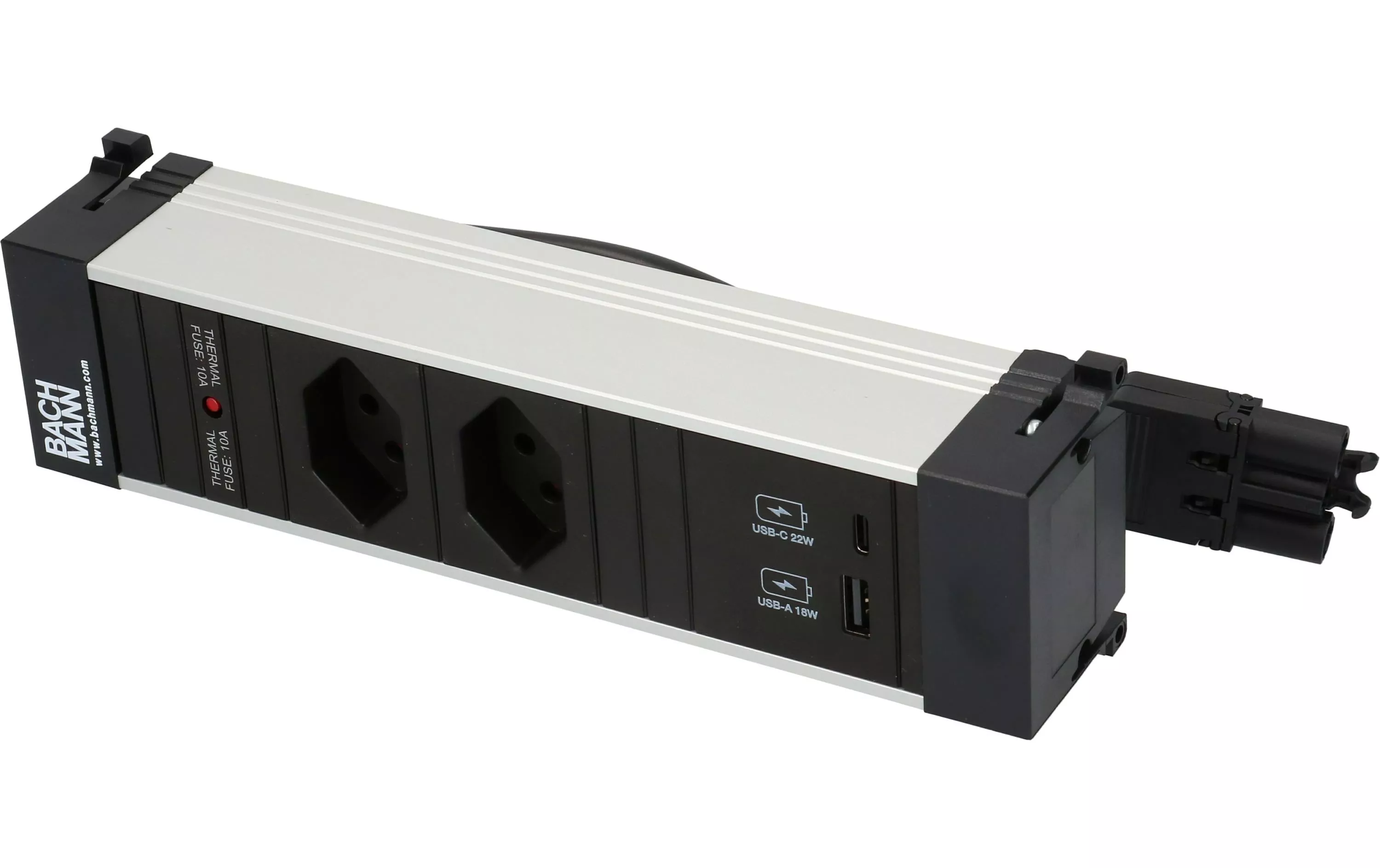 Bloc multiprises d\u2019encastrement POWER FRAME 2x T13, 1x USB A/C