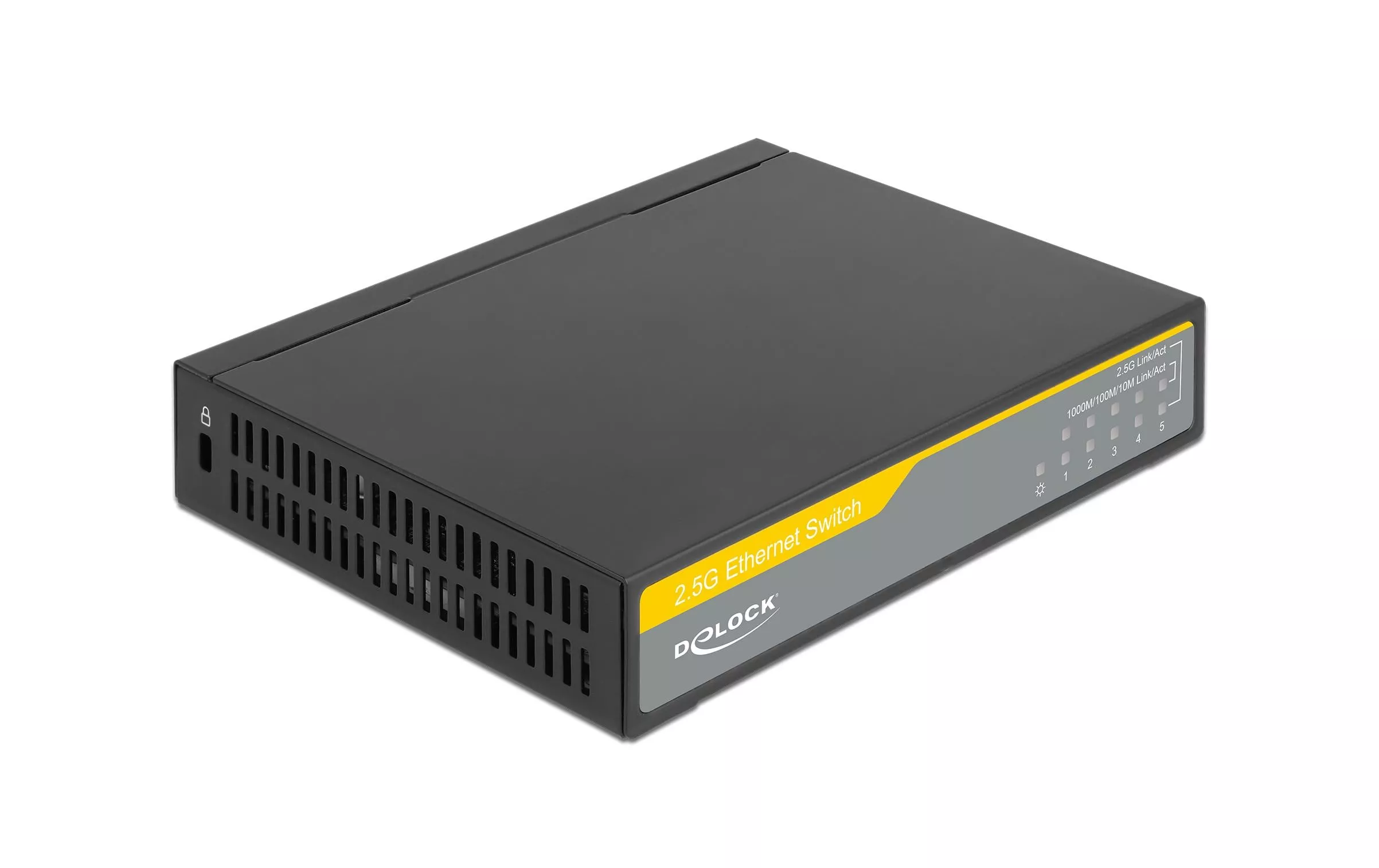 Interruttore Delock 2.5 Gigabit Ethernet 5 porte