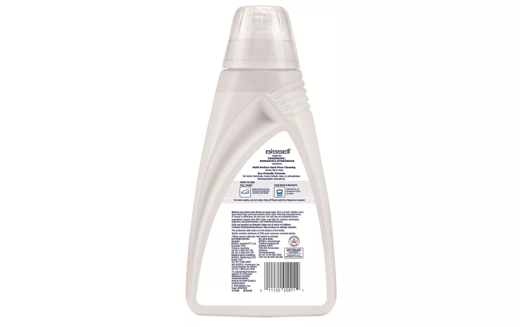 Detergente per pavimenti naturale multisuperficie 1 l - Detergente