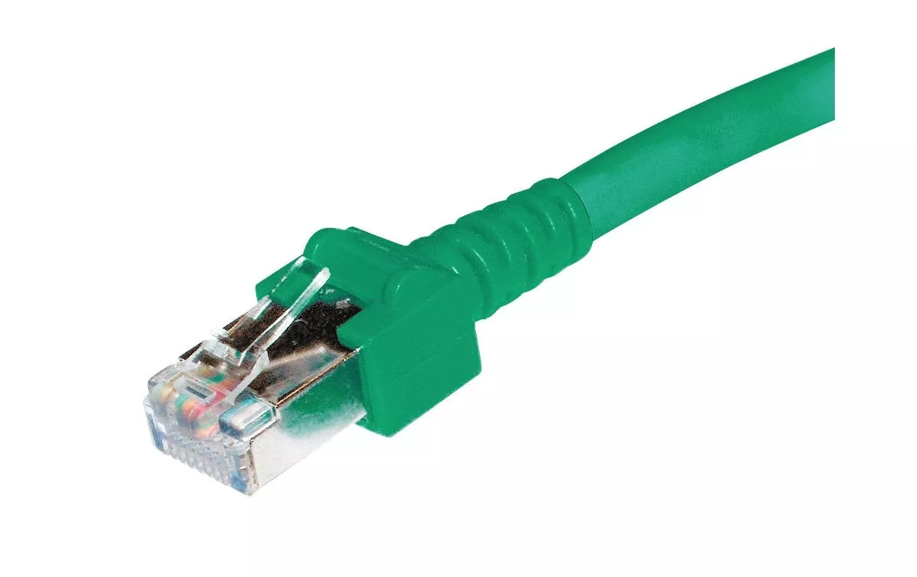 Câble patch Cat 5e, S/UTP, 2.5 m, Vert