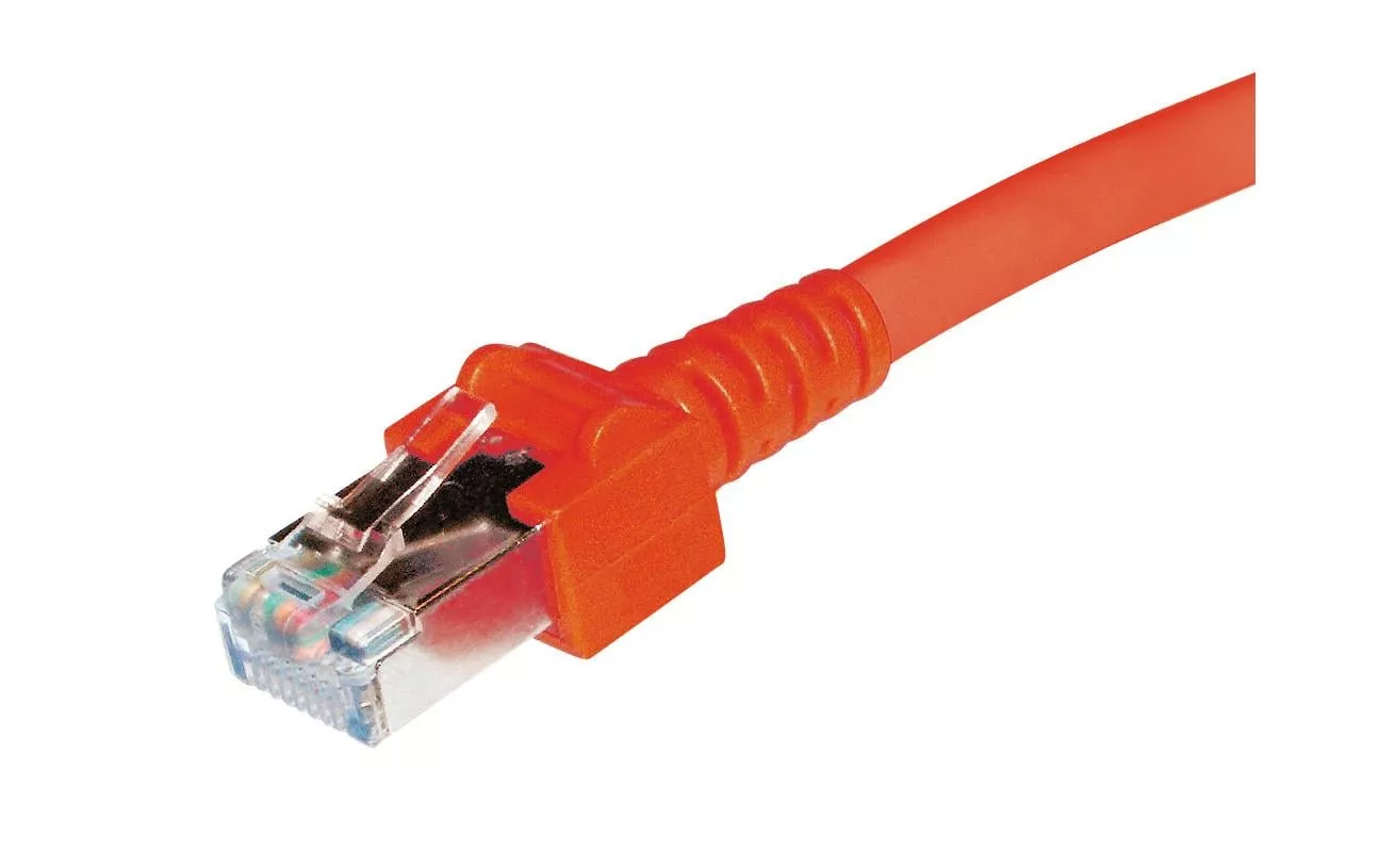 Câble patch Cat 5e, S/UTP, 1 m, Rouge