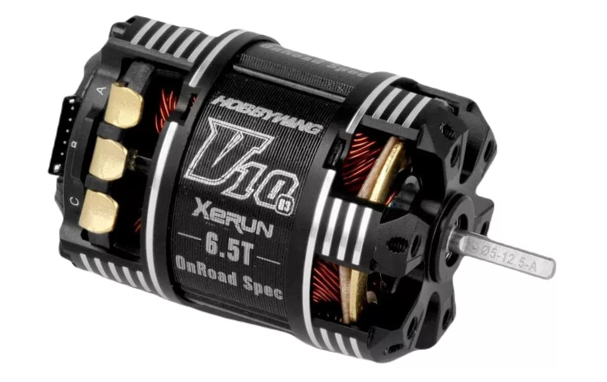 Moteur sans balais Xerun V10 G3 Sensored 1S 6.5T, 6300kV