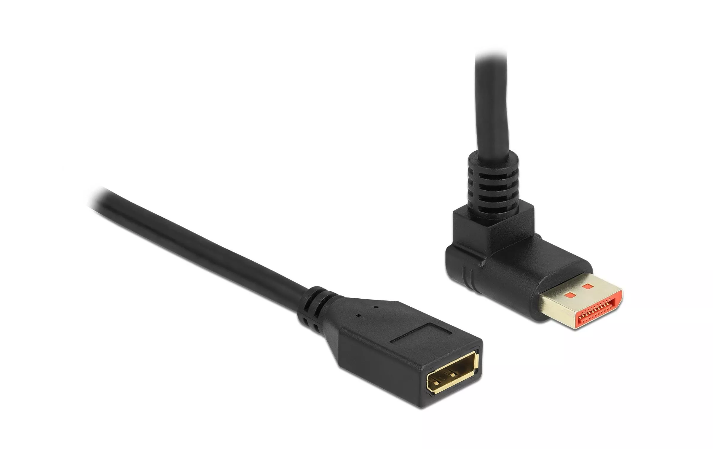 Câble de prolongation Coudé en haut DisplayPort, 2 m