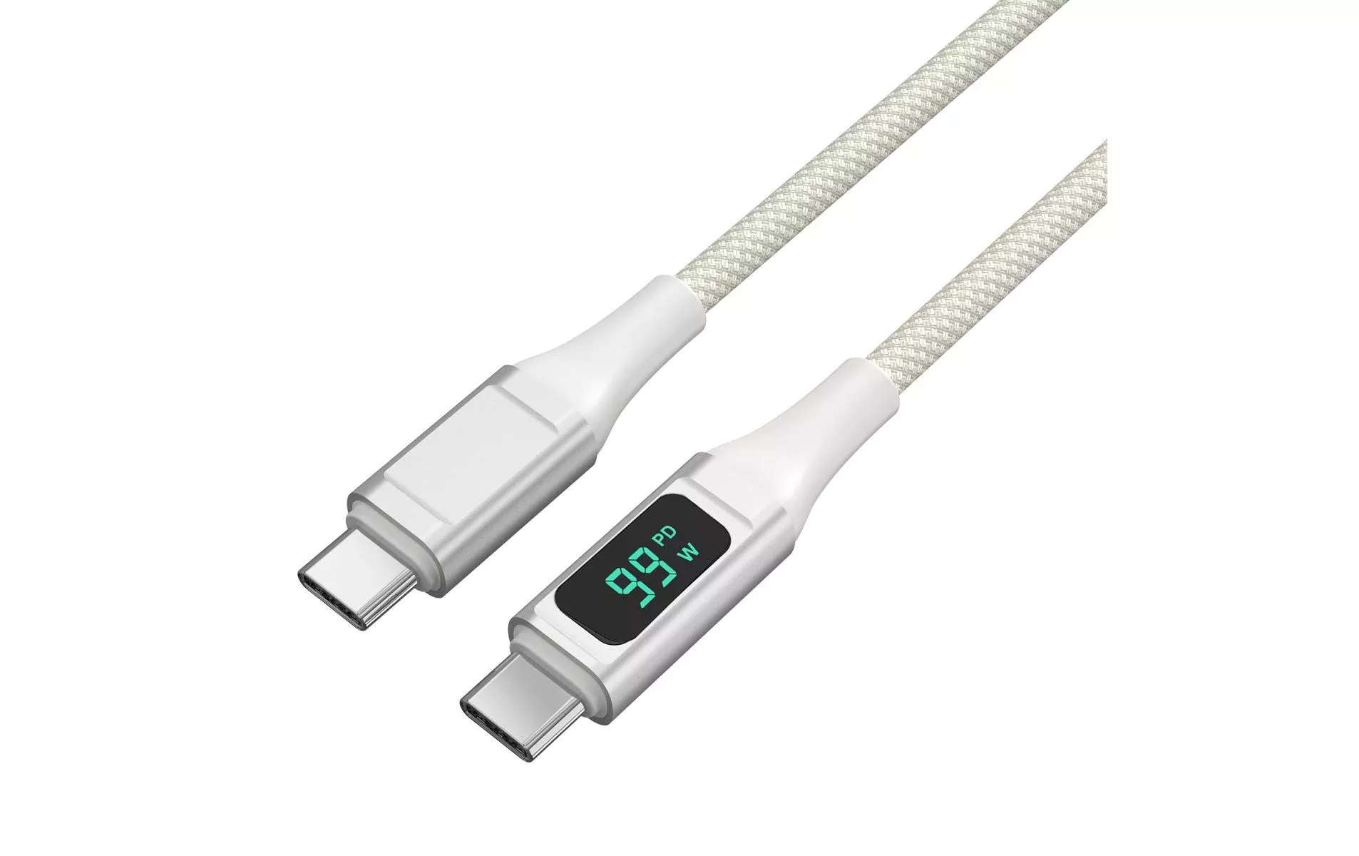 Câble USB 2.0 DigitCord jusqu\'à 100W USB C - USB C 1.5 m