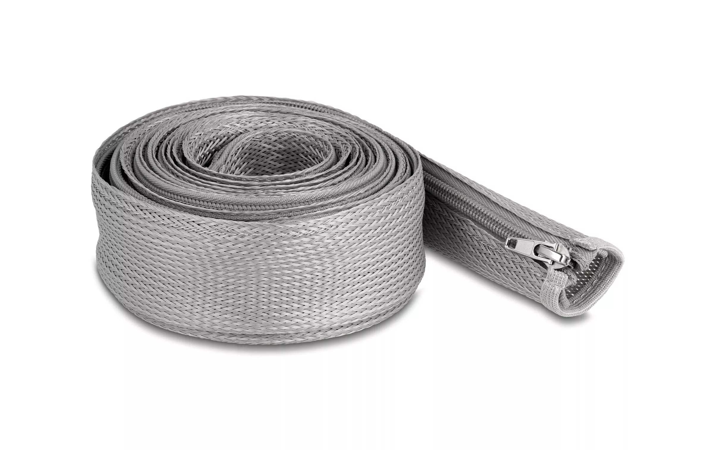 Gaine de câble 3 m x 50 mm Gris