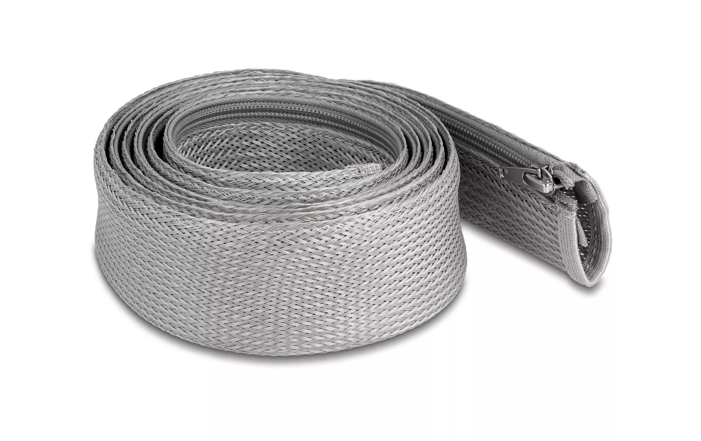 Gaine de câble 2 m x 50 mm Gris