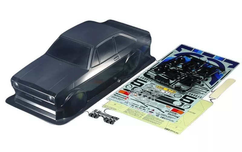 Carrosserie Ford Escort MkII, non peinte, 1:10