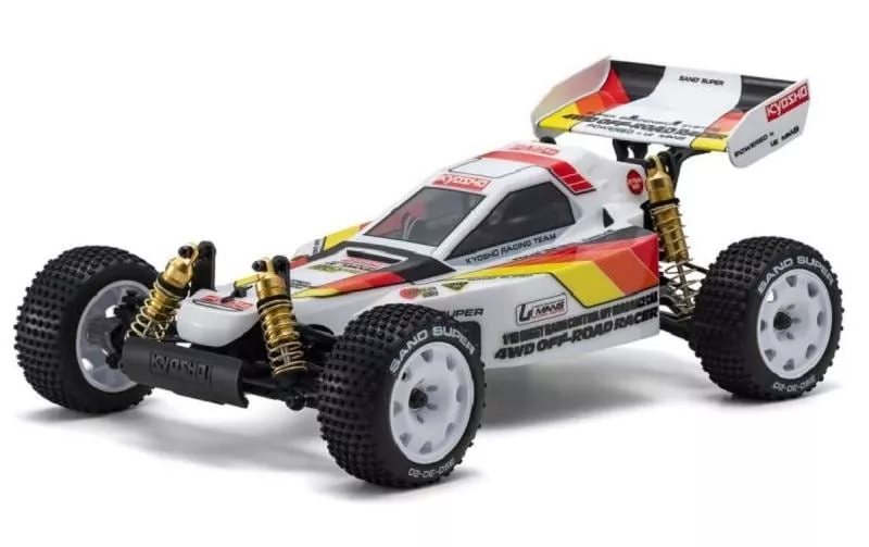 Kyosho Buggy Optima Mid, 4WD, Legendary Series kit de construction, 1:10