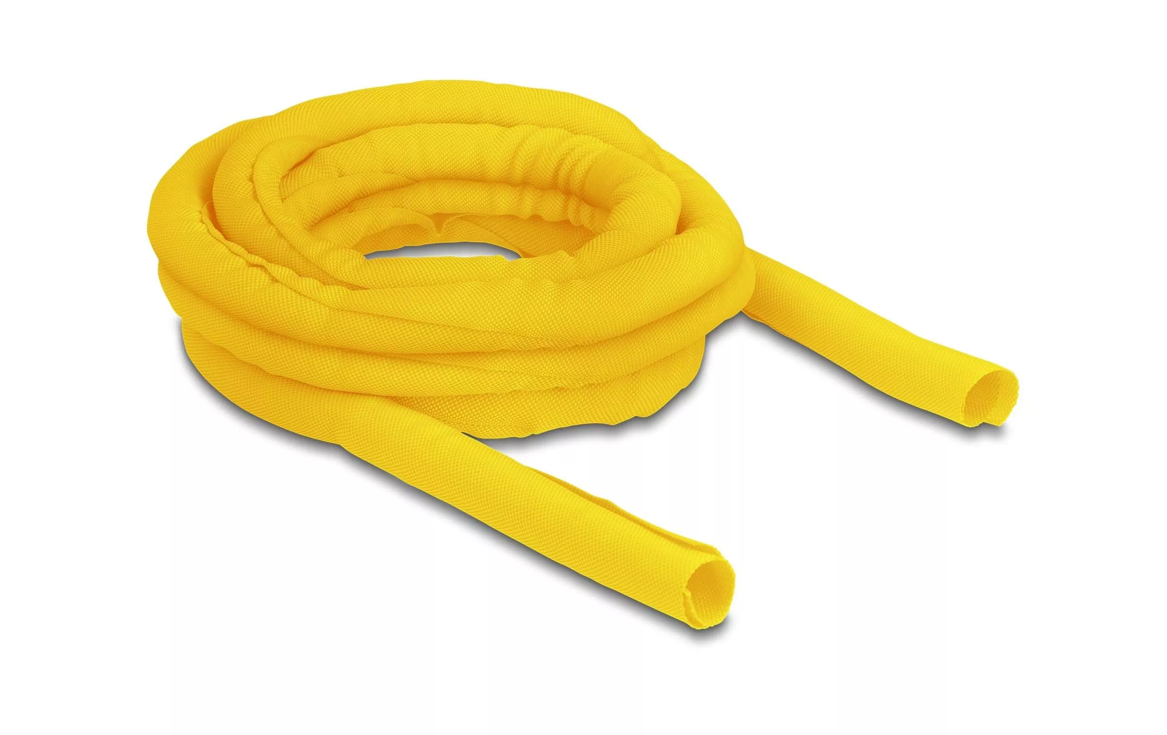 Gaine de câble auto-fermant 5 m x 19 mm Jaune