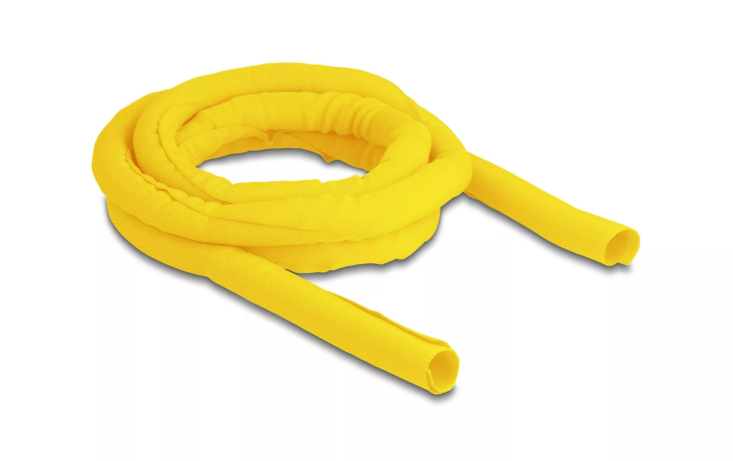 Gaine de câble auto-fermant 2 m x 19 mm Jaune