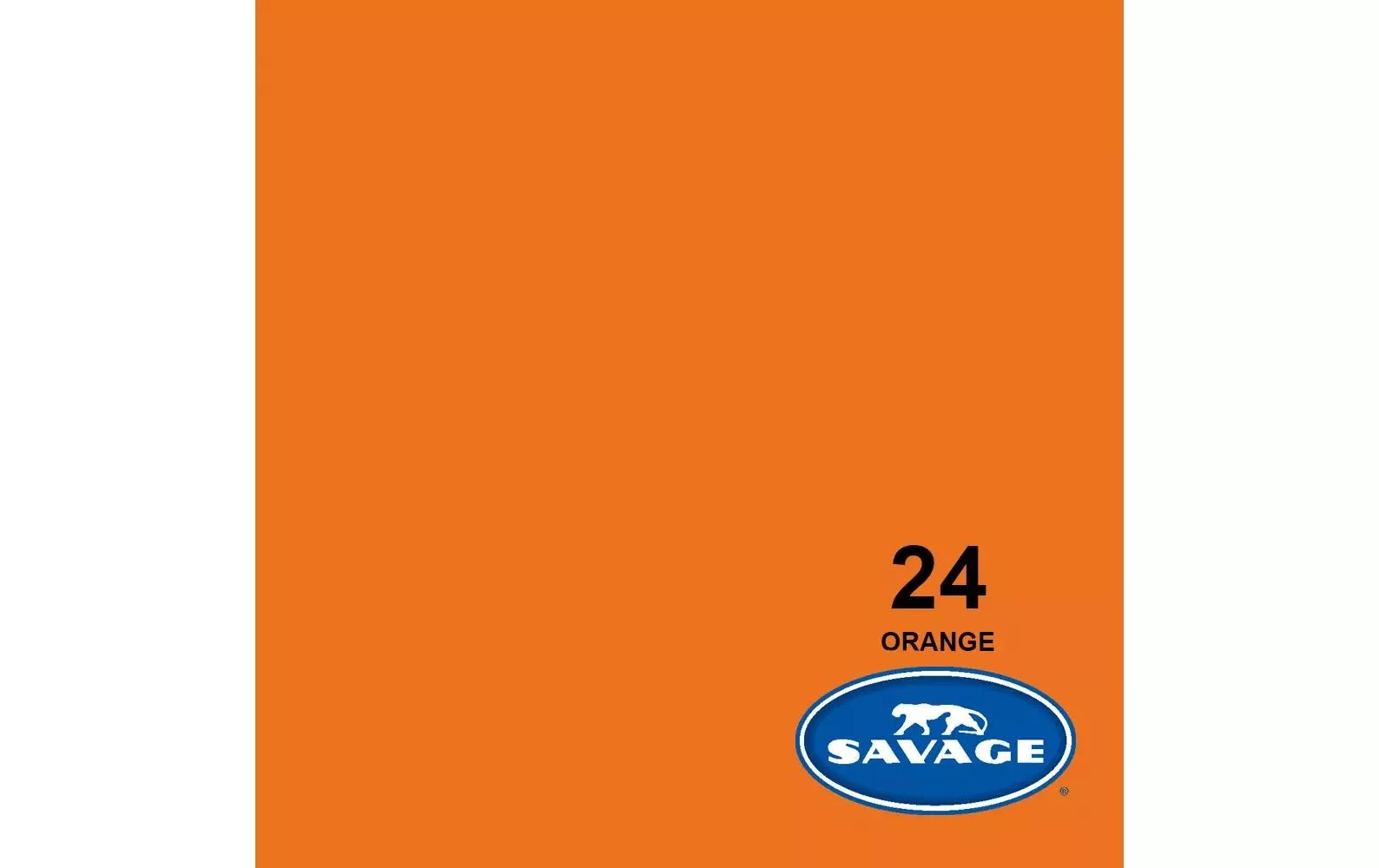 Fond Papier 2.72 x 11m Orange