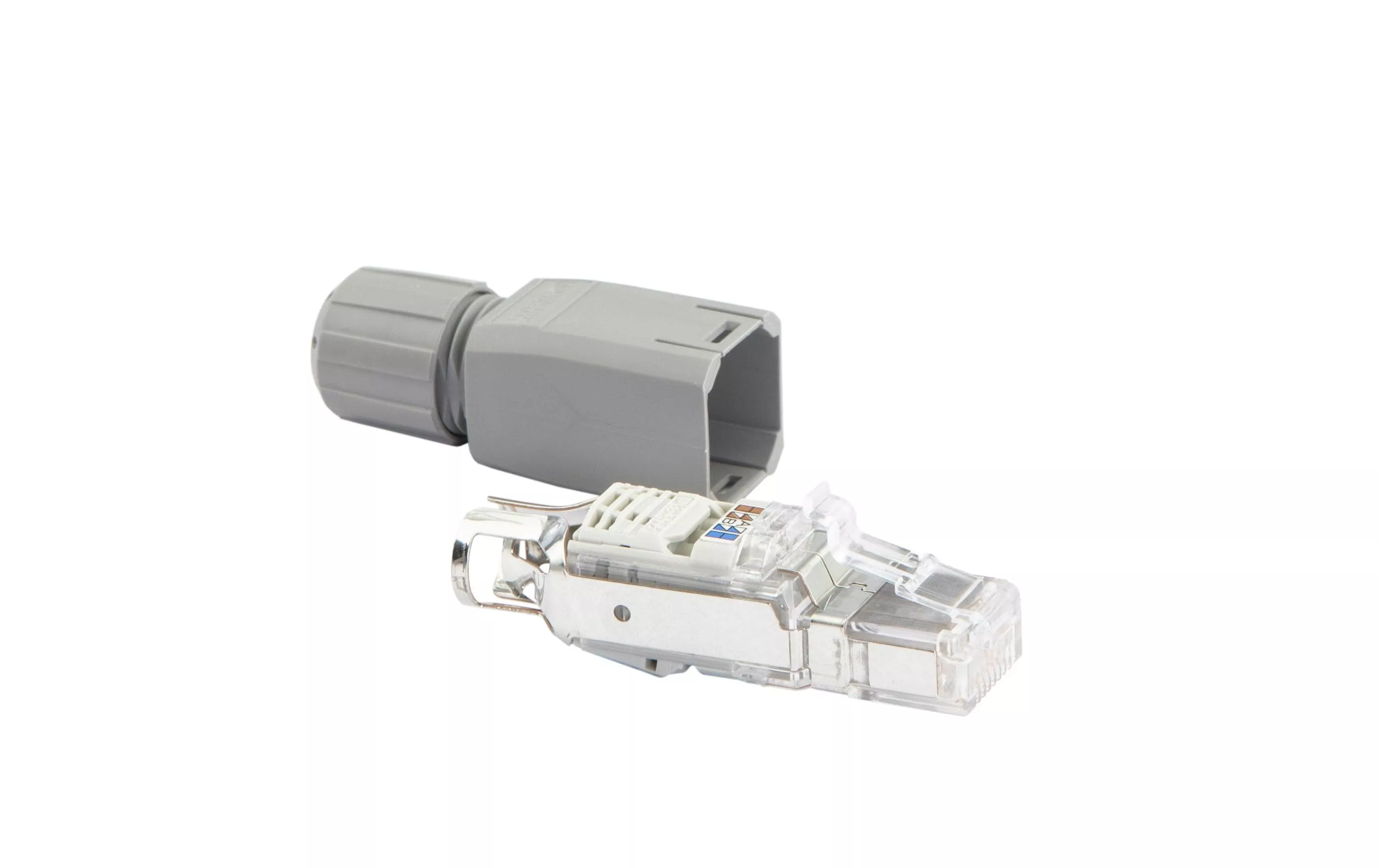 Connecteur RJ45, IP20 Cat.5/5e Assemblage sur le terrain