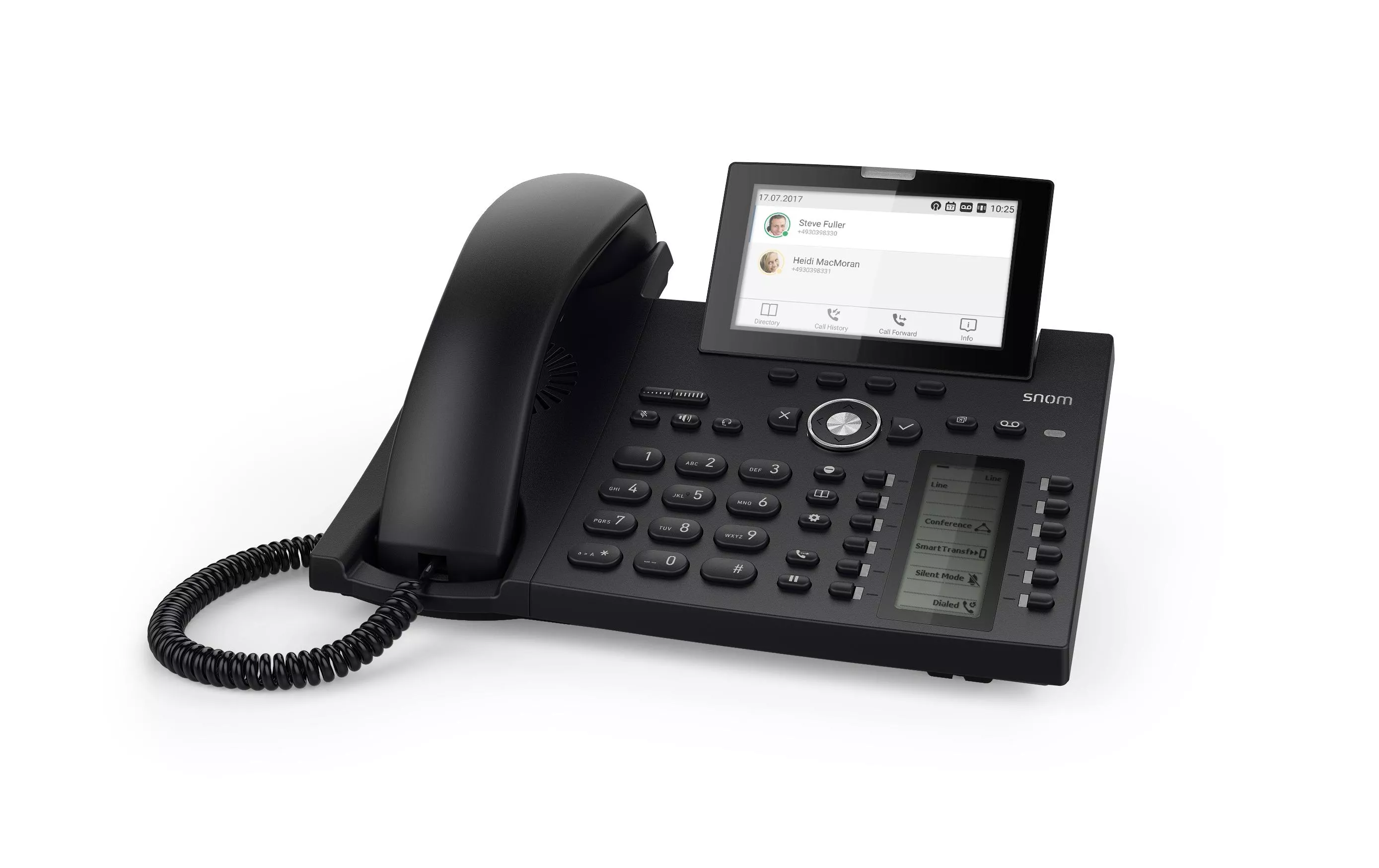 Téléphone de bureau D385N Noir
