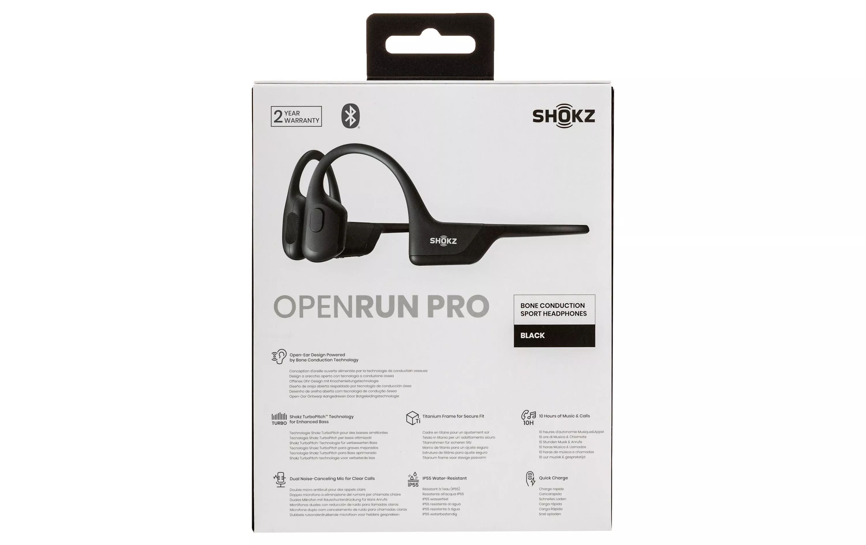 Shokz OpenRun Pro Beige - Ecouteurs conduction osseuse - La