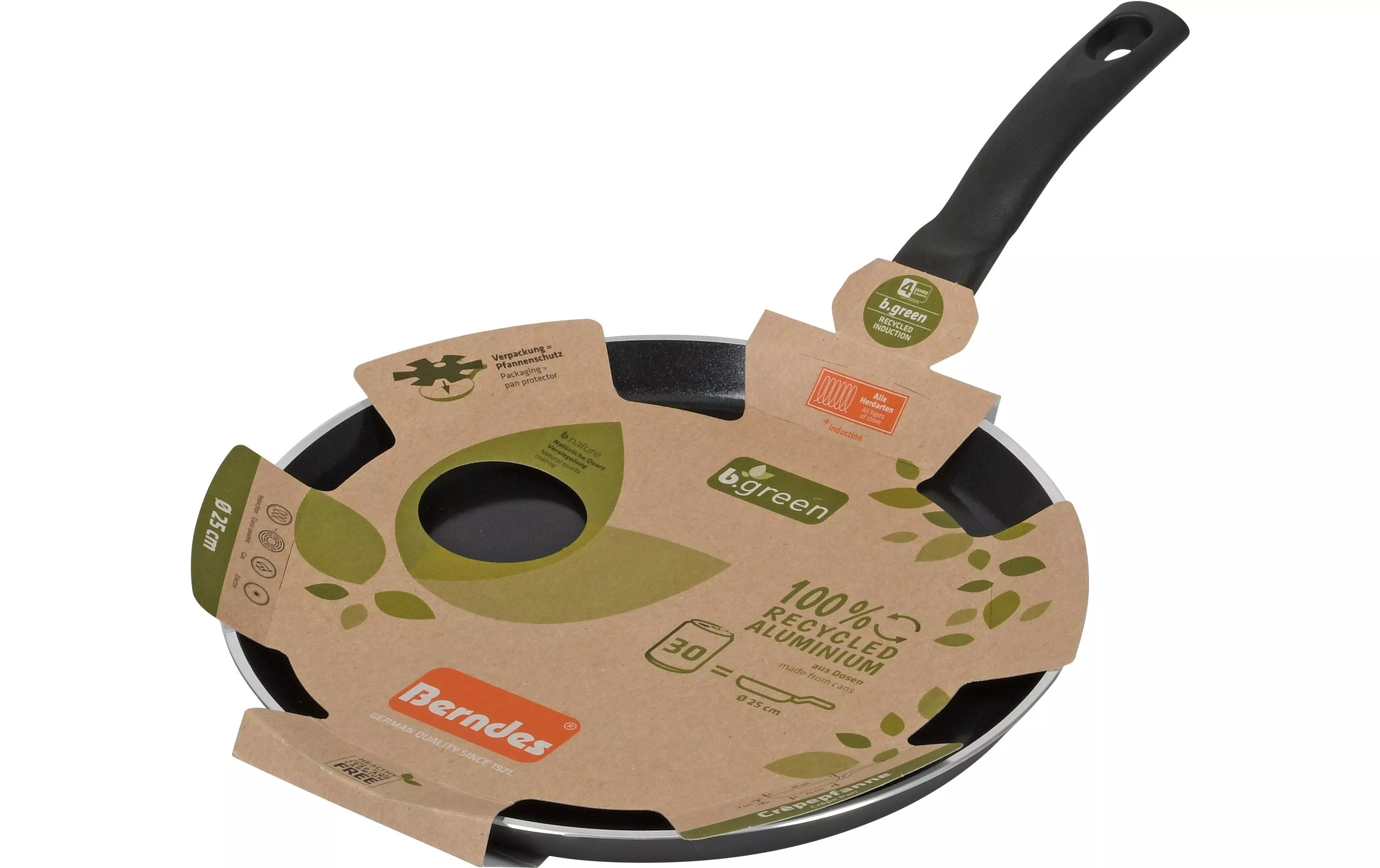 Crêpes Pan Alu Recycled Induction 25 cm - Padella