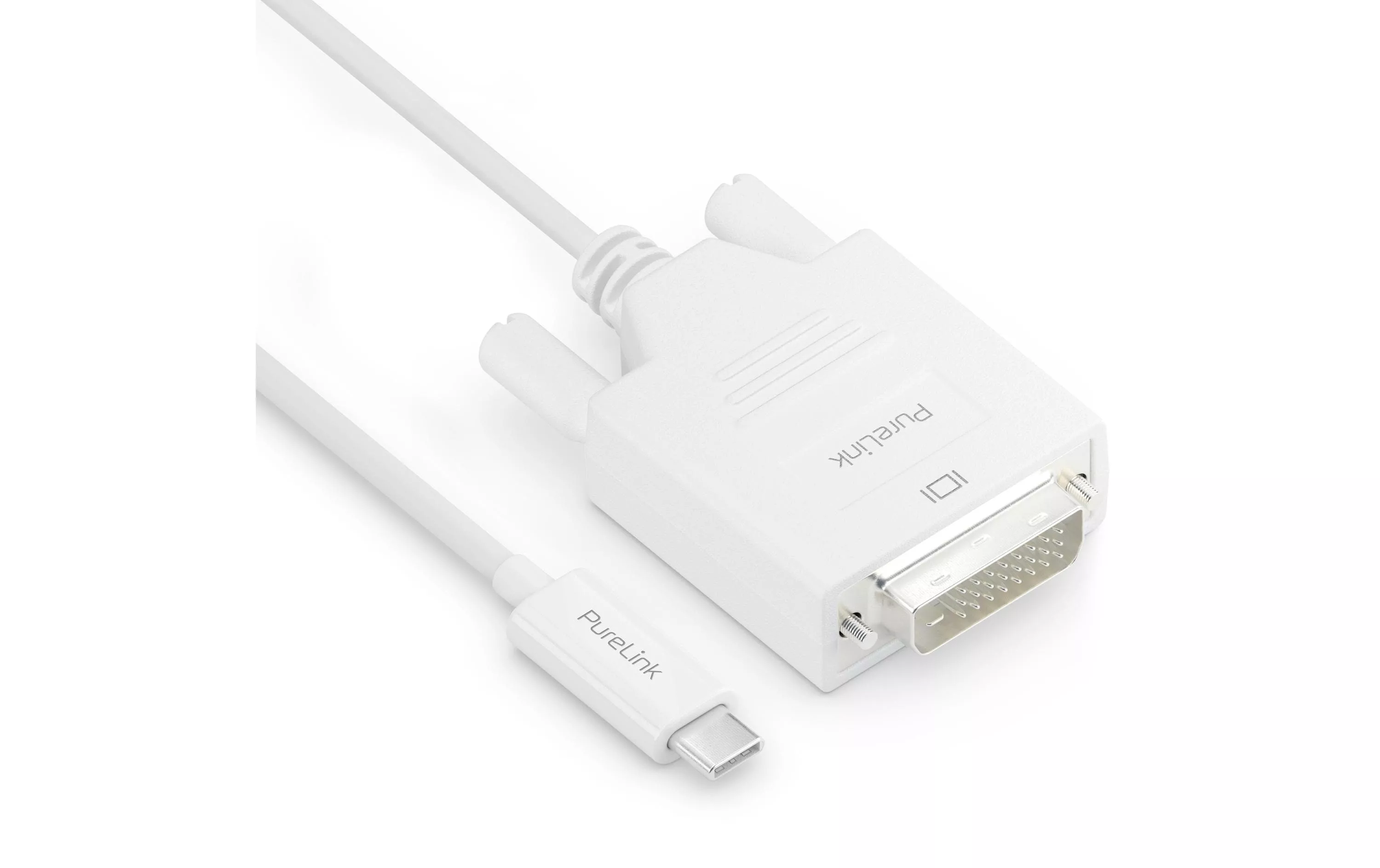 Câble IS2210-015 USB type C - DVI-D, 1.5 m, Blanc