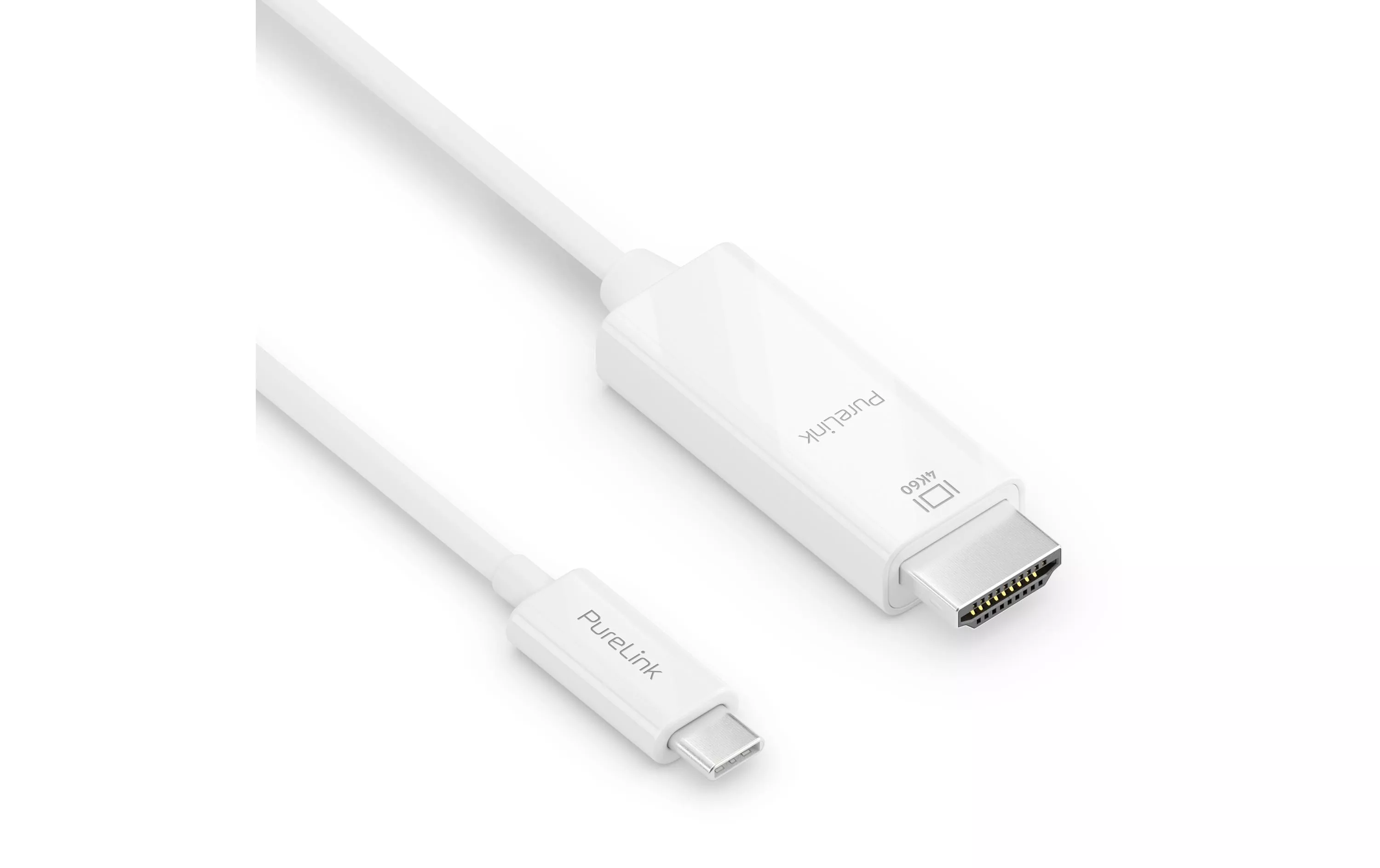 Câble IS2200-010 USB type C - HDMI, 1 m, Blanc