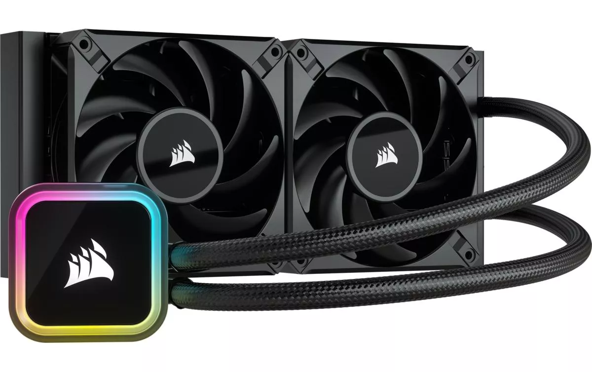 Refroidissement à eau iCUE H100i RGB ELITE Noir