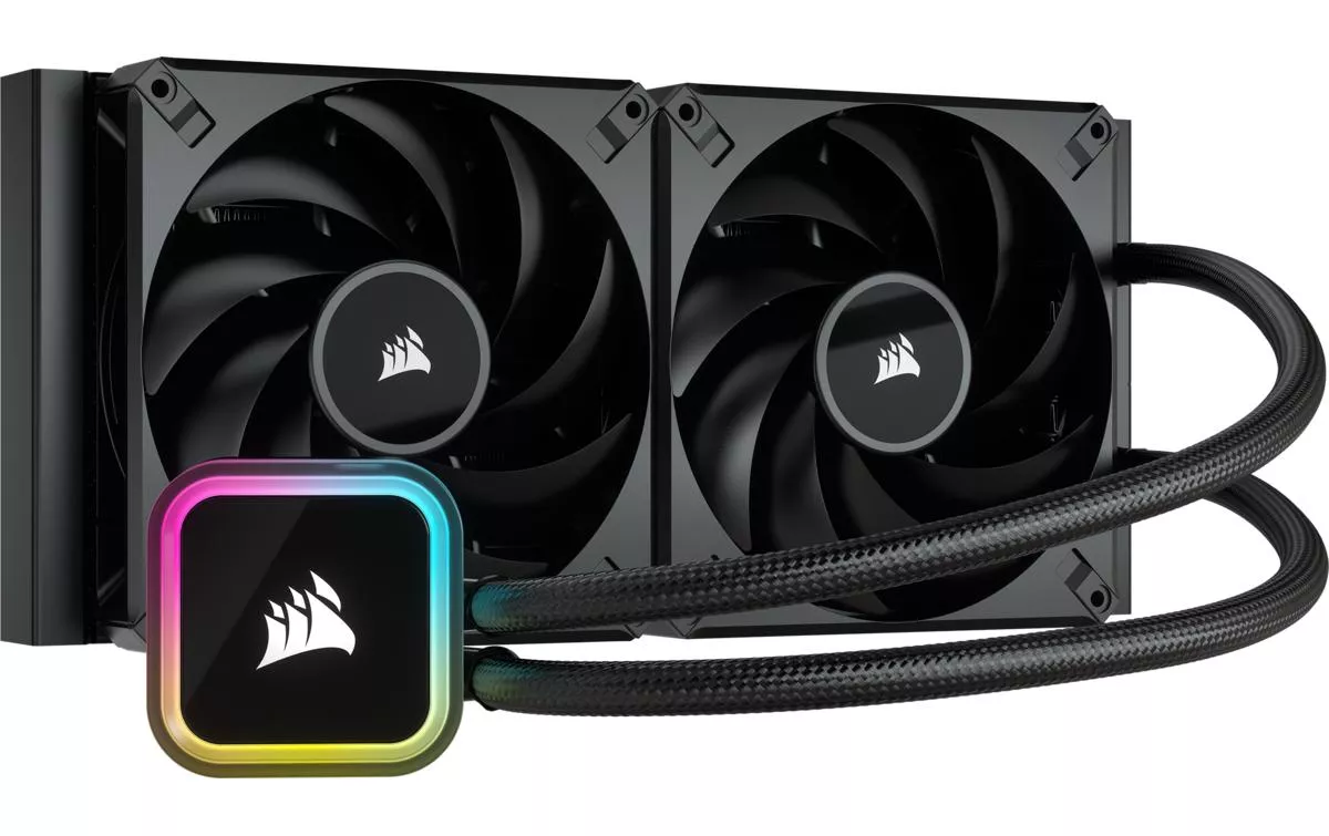 Refroidissement à eau iCUE H115i RGB ELITE Noir