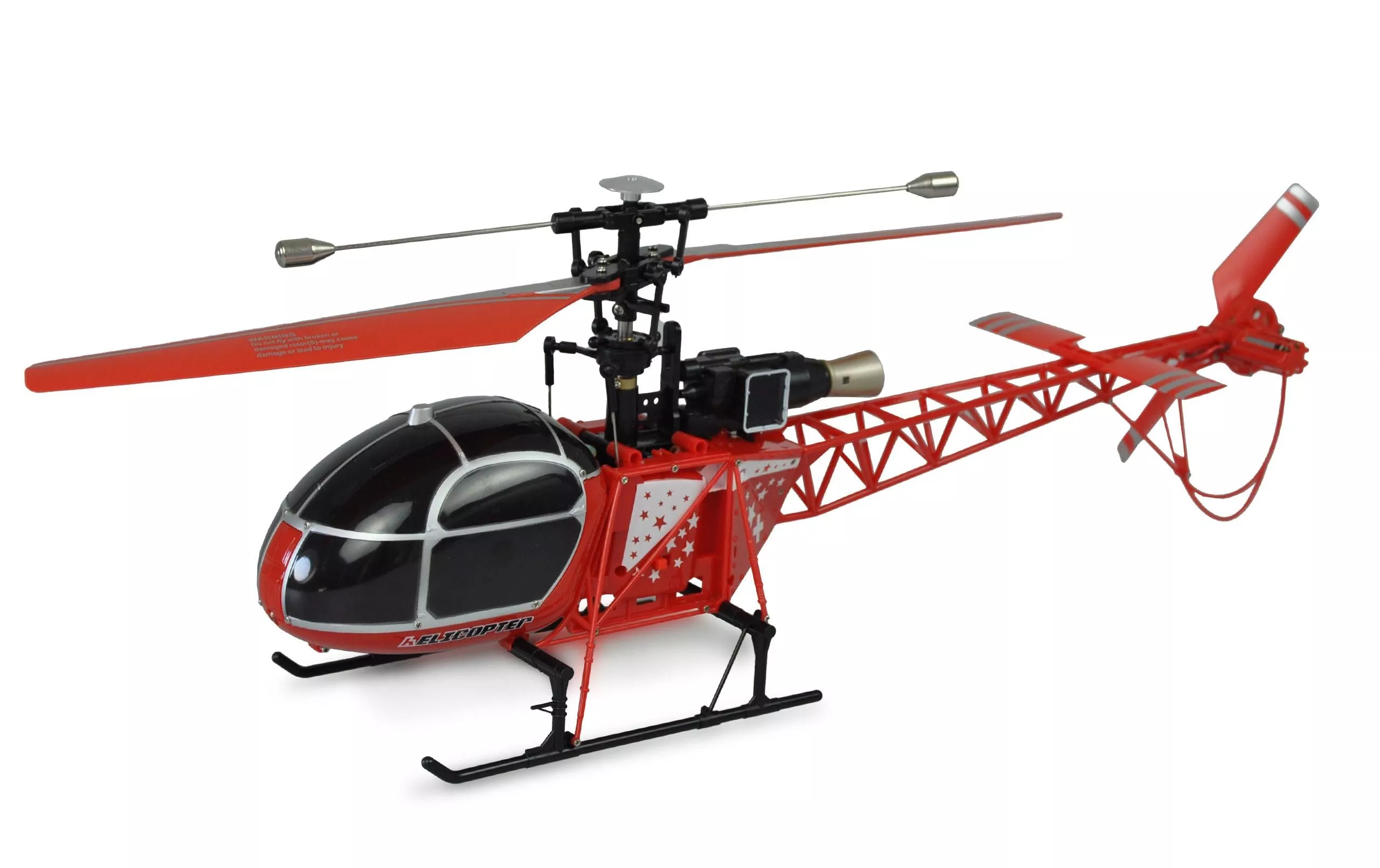 Hélicoptère Lama V2 Single Rotor, 4 canaux RTF