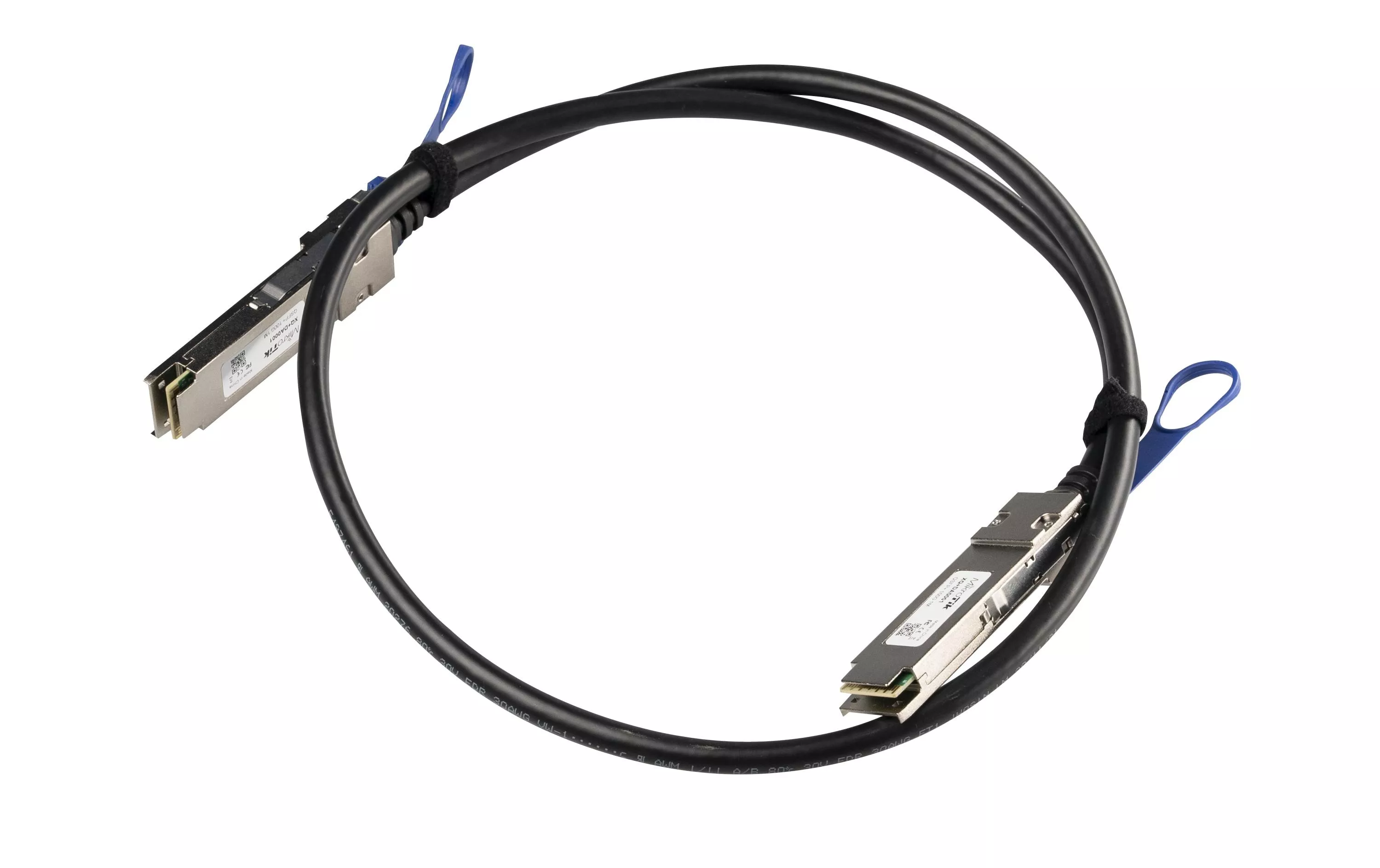 Câble direct attach XQ+DA0001 QSFP28/QSFP28 1 m