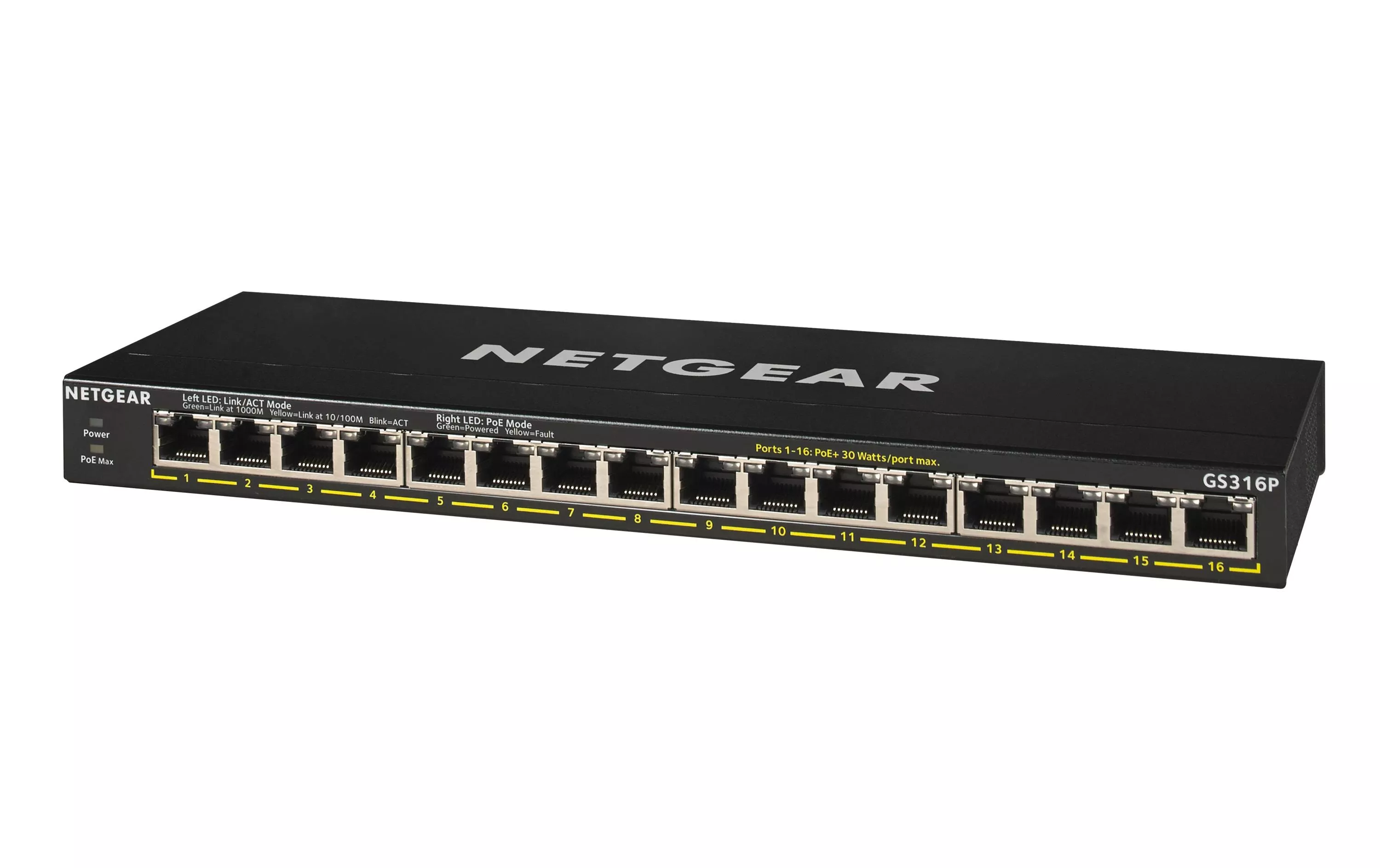 PoE+ Switch GS316P-100EUS 16 Port