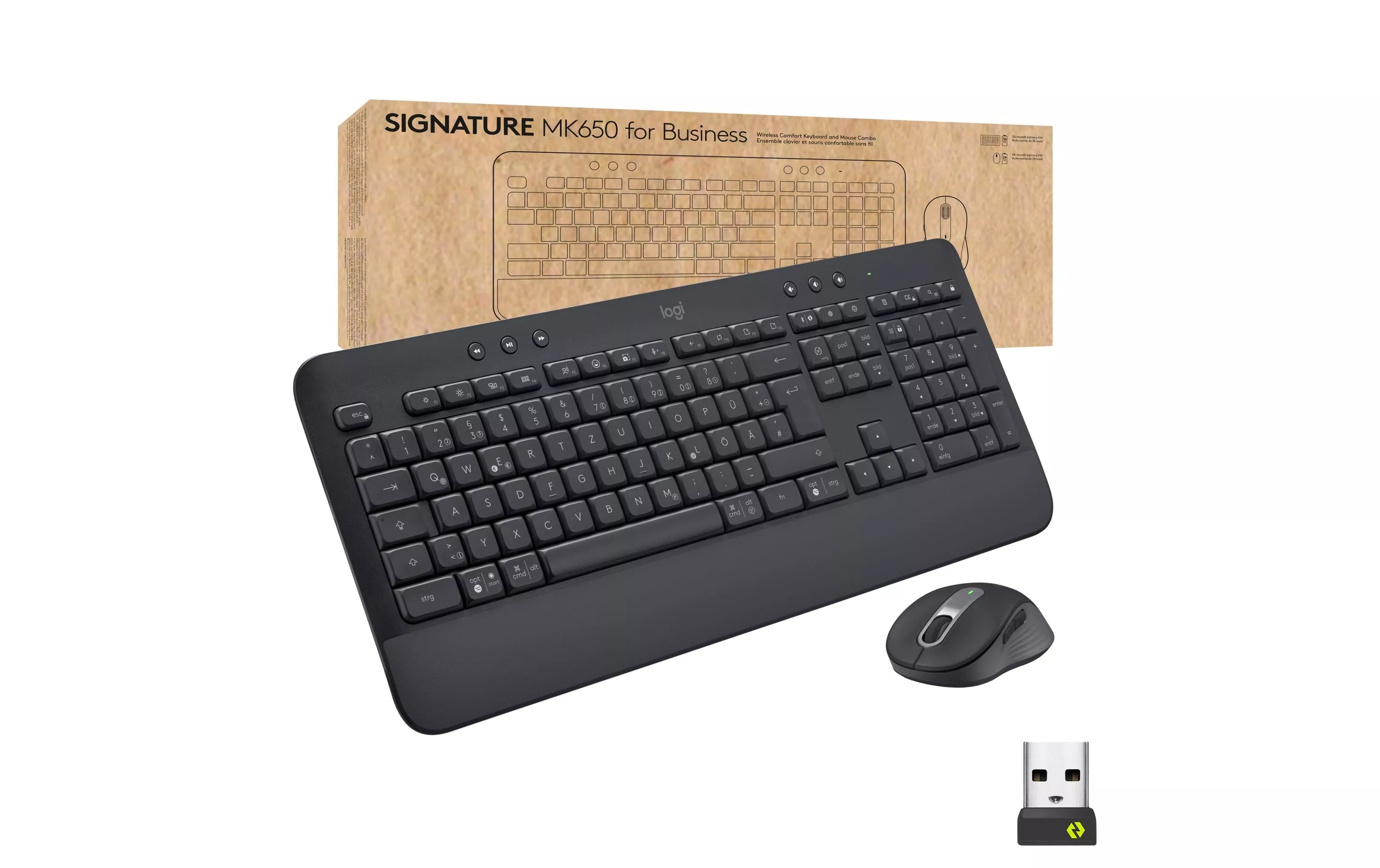 Tastatur-Maus-Set MK650 Combo Tastaturen - Business for