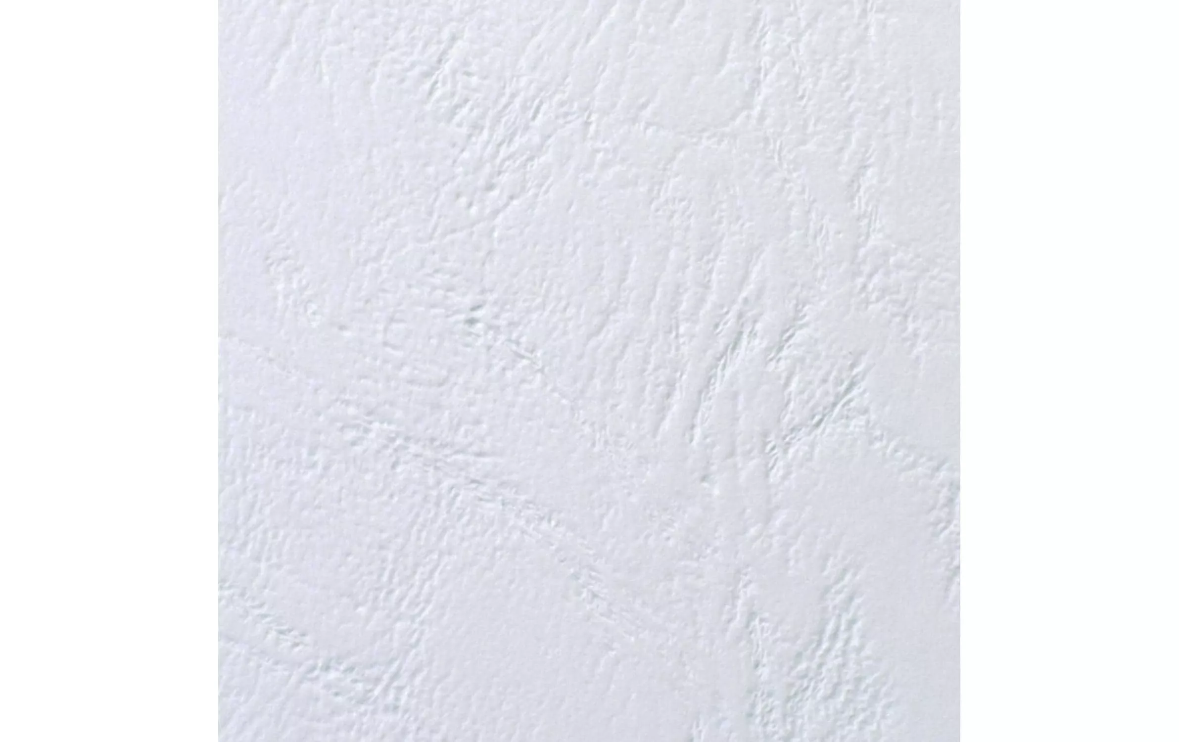 Couverture de brochure Leather Grain A4 100 pièces, Blanc