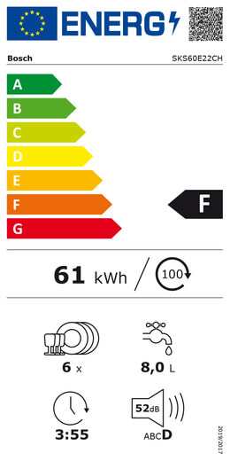 SKS60E22CH - Lave-vaisselle