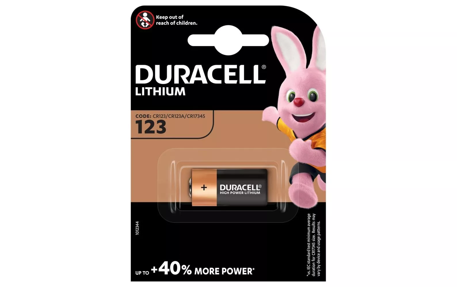 Pile Ultra Lithium 123 1 Pièce/s