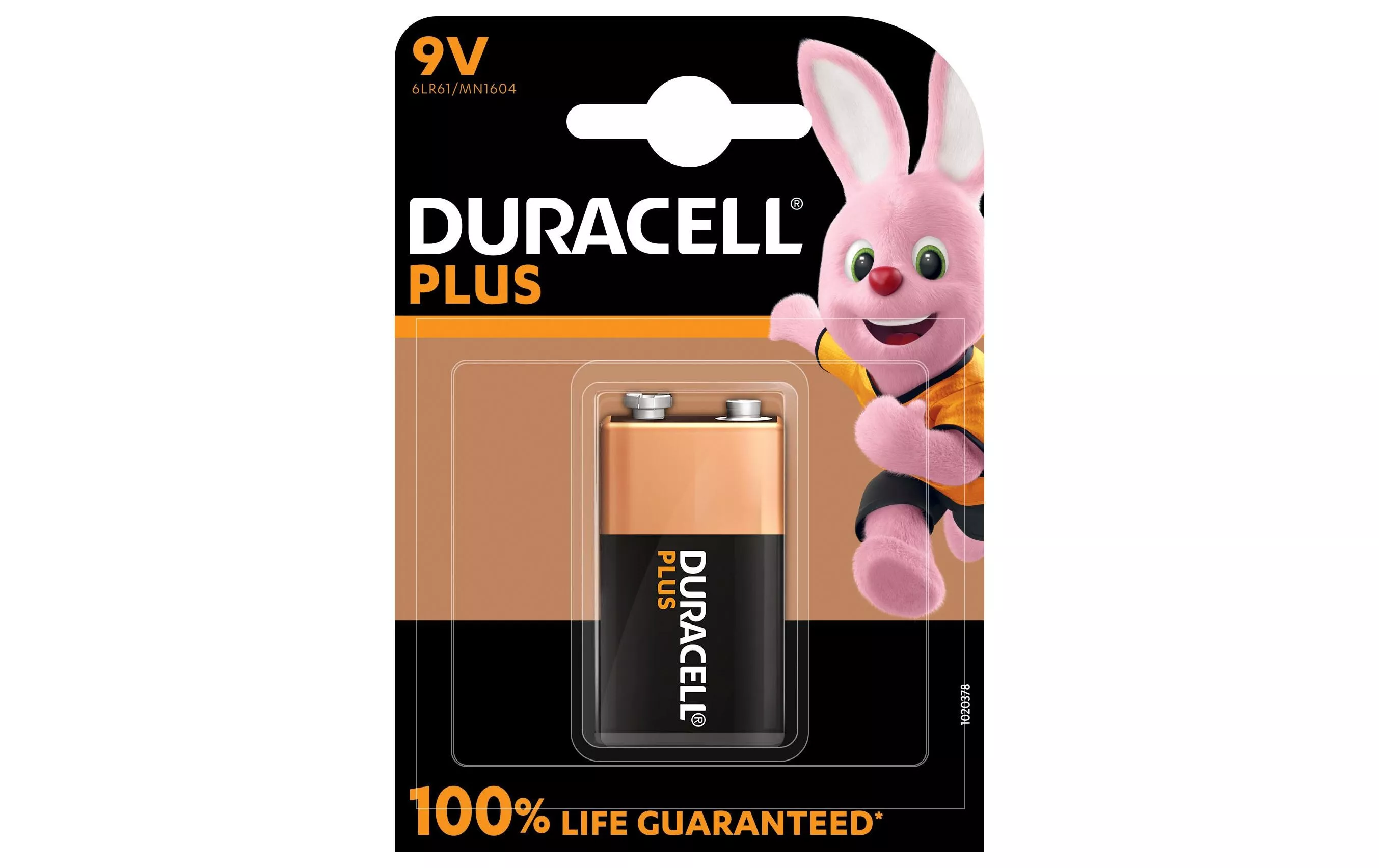 Duracell Piles Alcaline Plus Power 9V 6LR61 (par 2) - Pile et