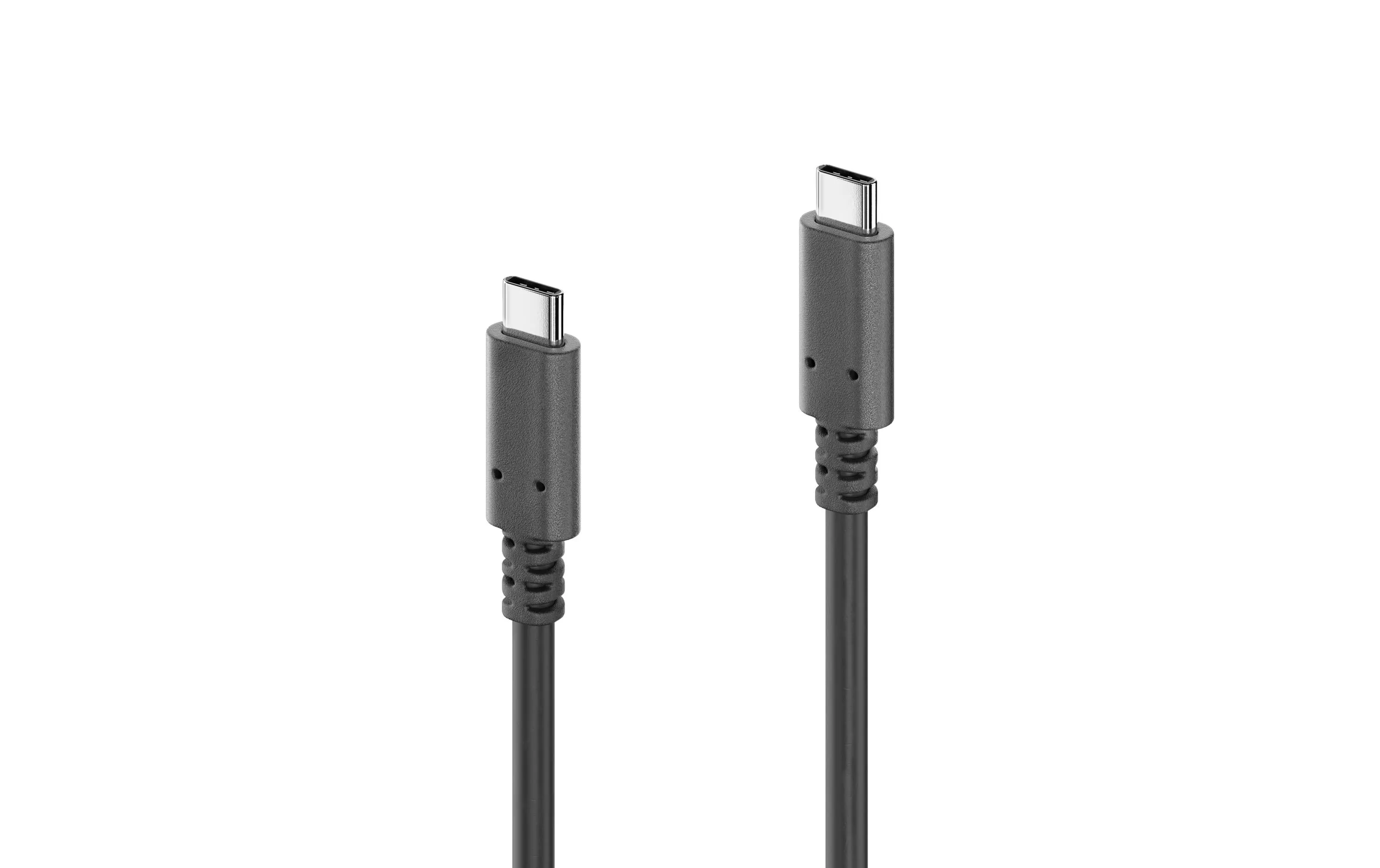 Câble USB 3.2 avec E-Marker, 20Gbps, 100W USB C - USB C 0.5 m