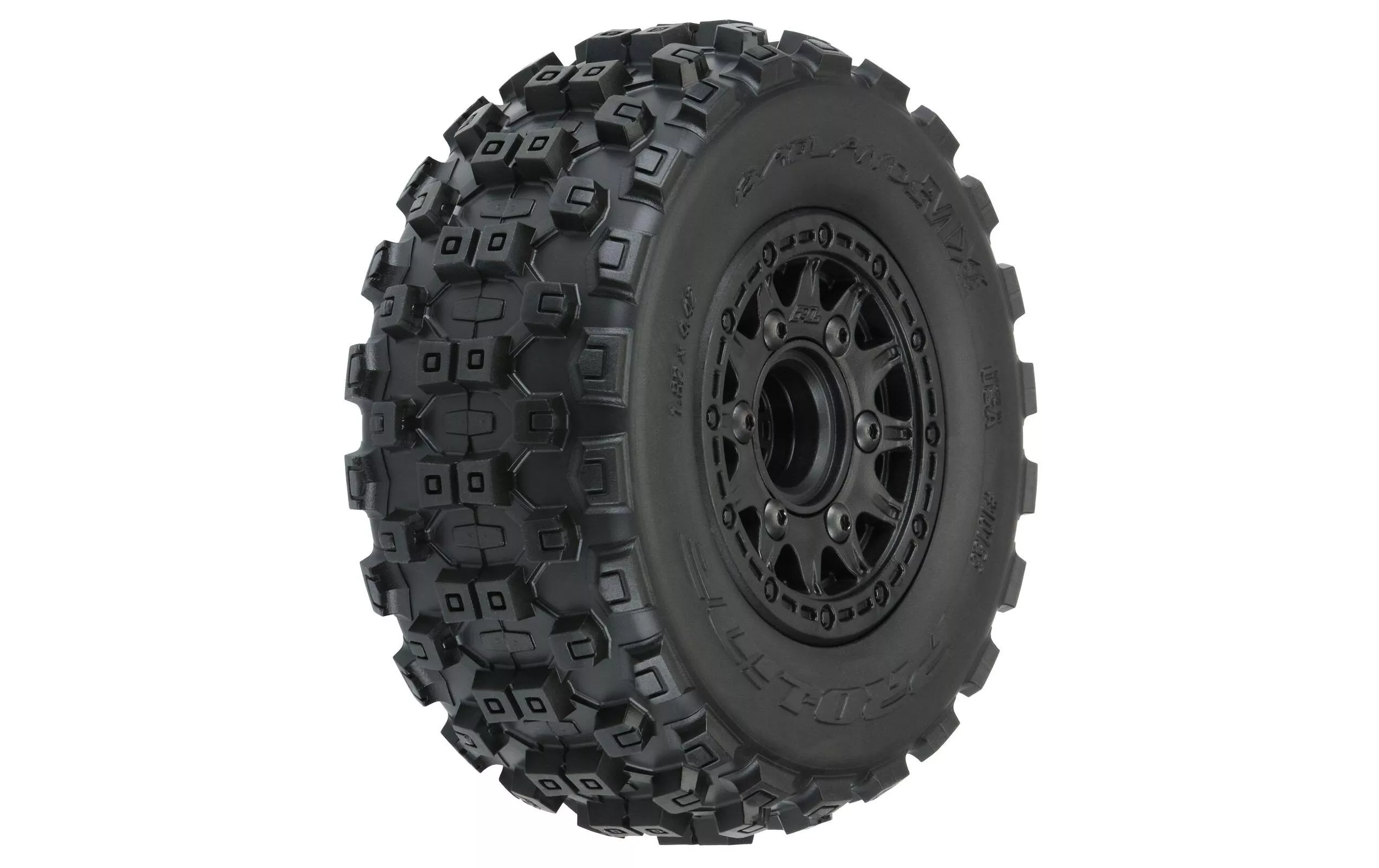 Roues complètes Badlands MX 2.2/3.0\" SCT, 1:10, 2 pièces