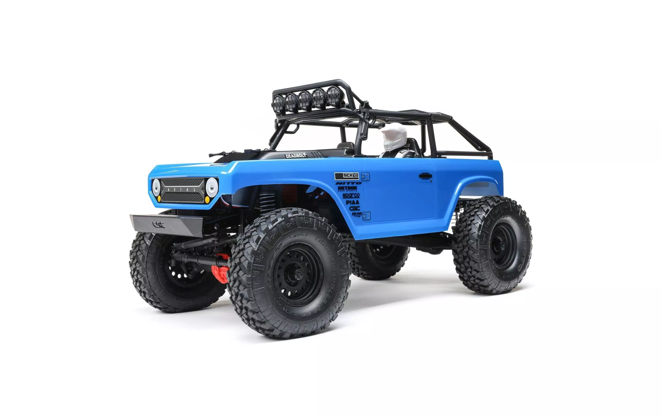 Scale Crawler SCX10 II Deadbolt, bleu ARTR, 1:10