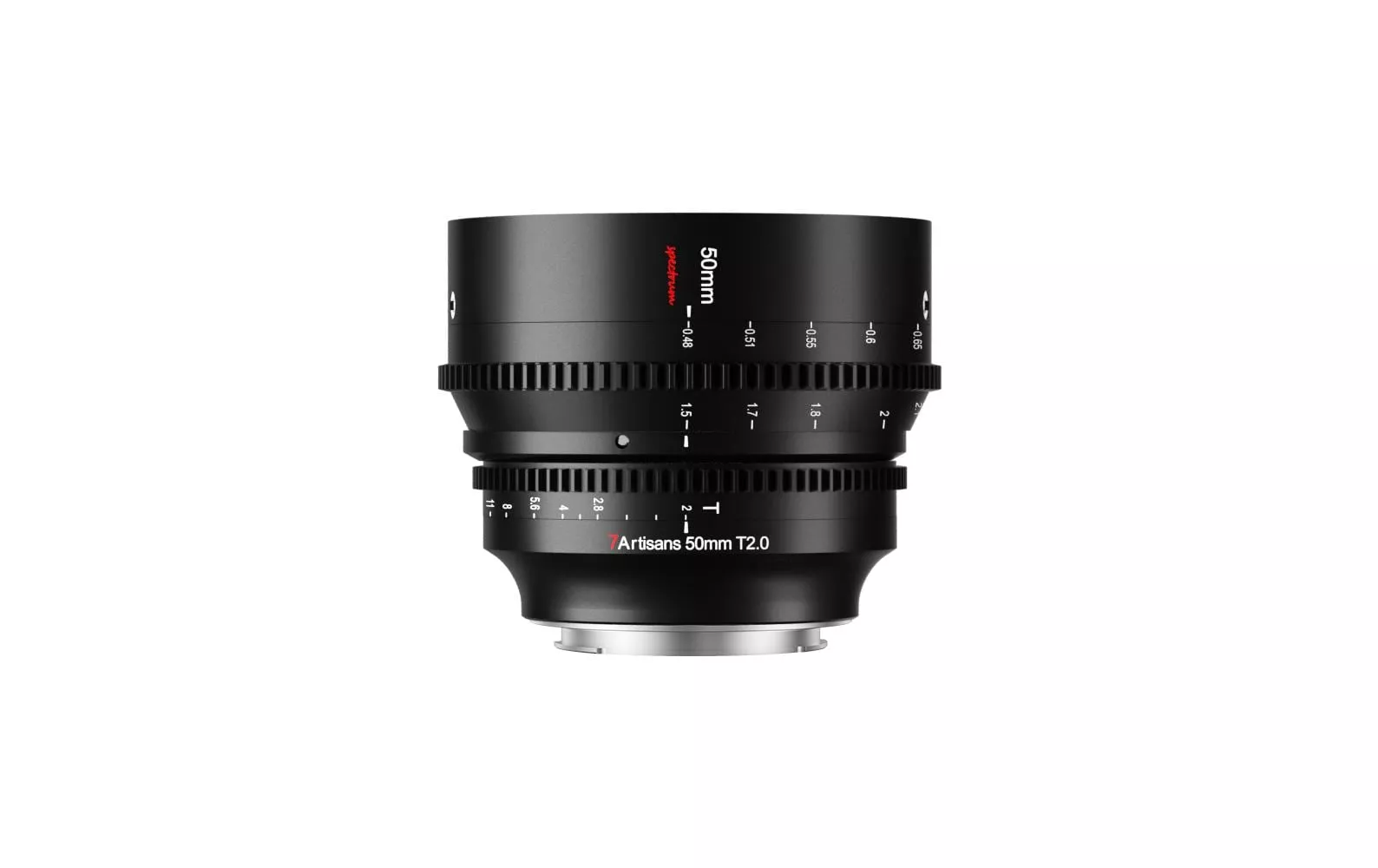 Longueur focale fixe 50mm T2.0 \u2013 Sony E-Mount