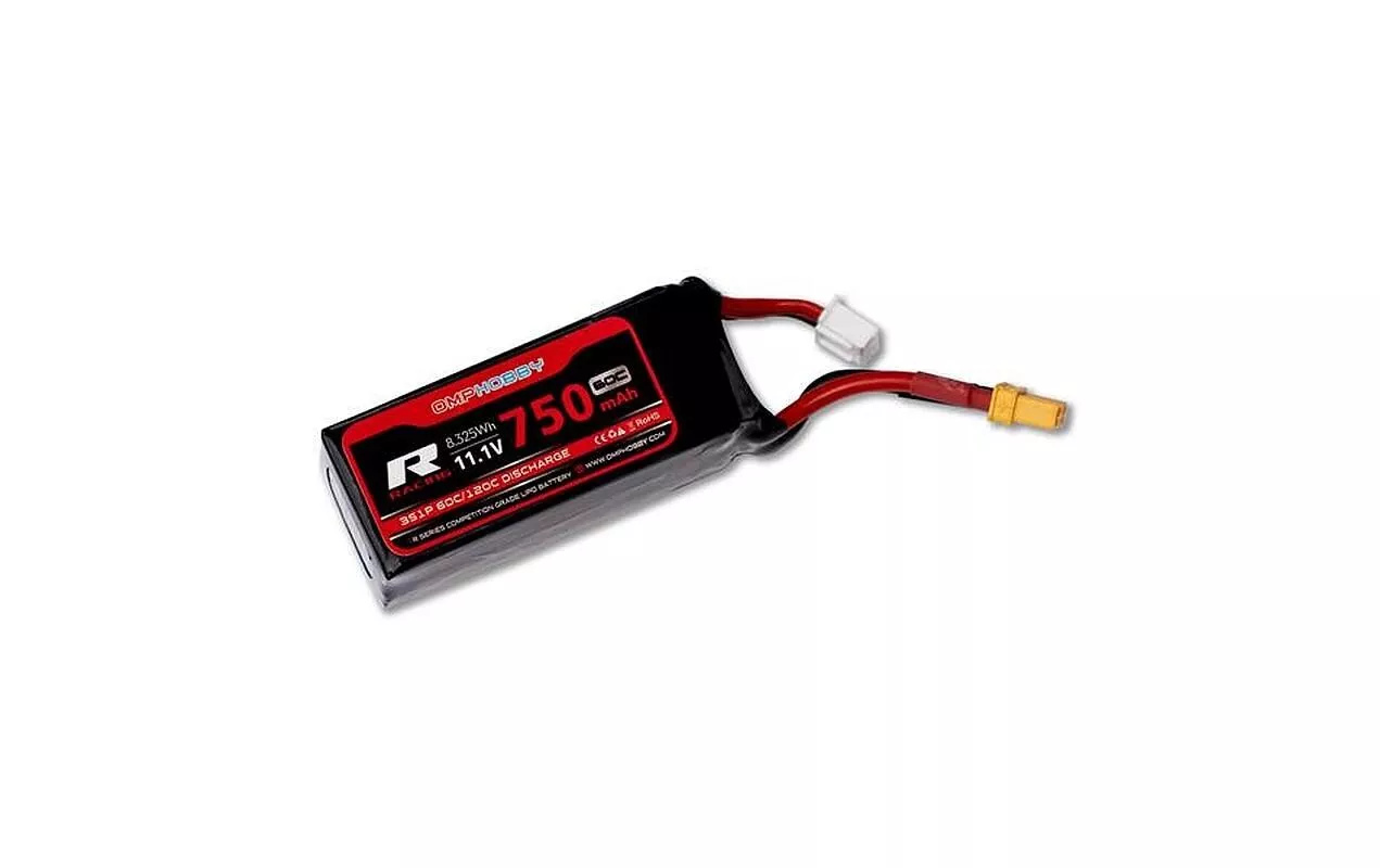 Batterie RC LiPo 750 mAh 11.1 V 60C M2 - Evo