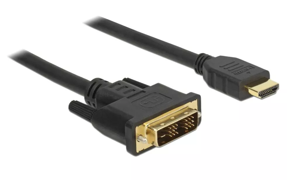 Câble HDMI \u2013 DVI, 5m HDMI - DVI-D, 5 m