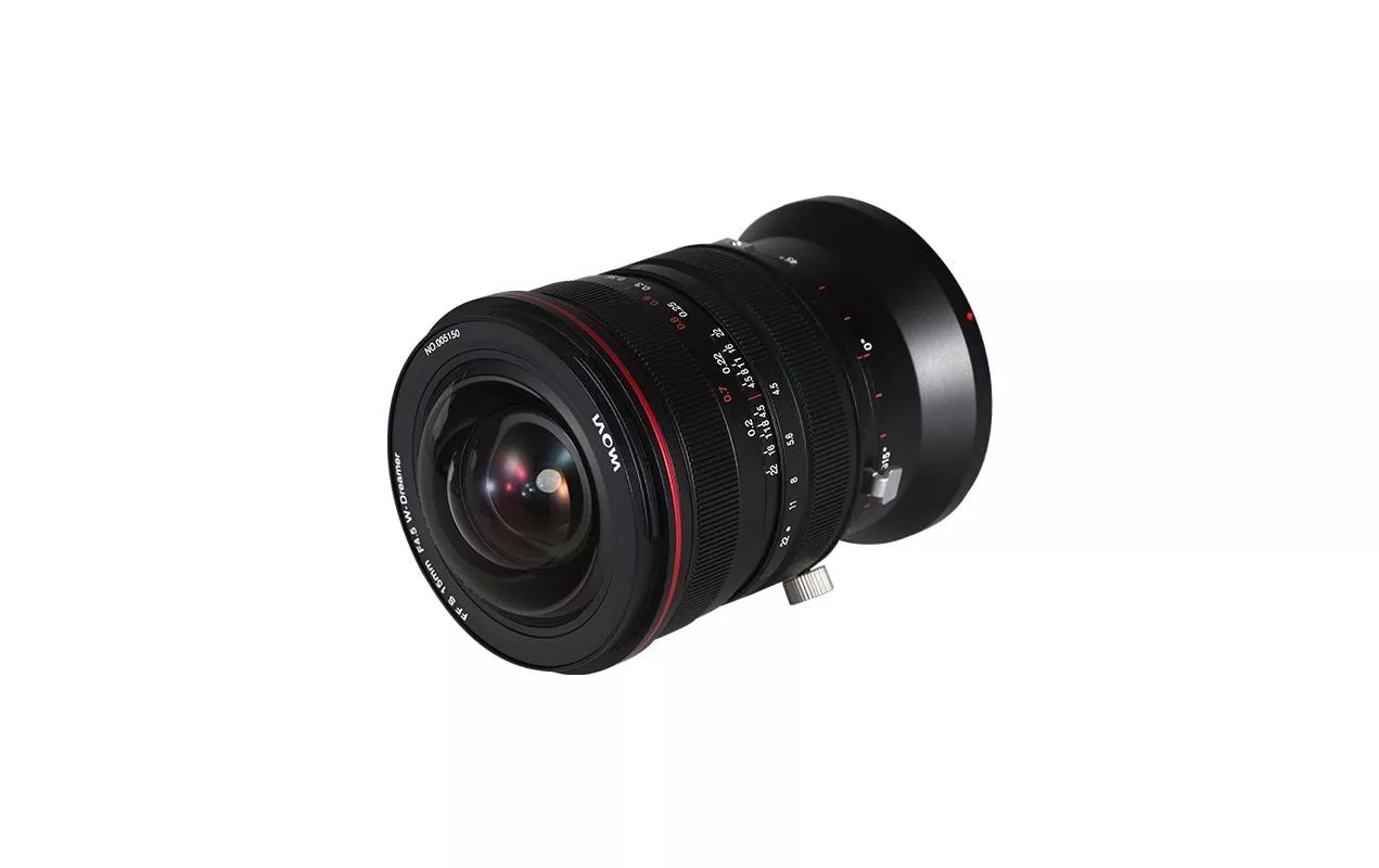 Festbrennweite 15 mm f/4.5R Zero-D Shift \u2013 Fuji G-Mount